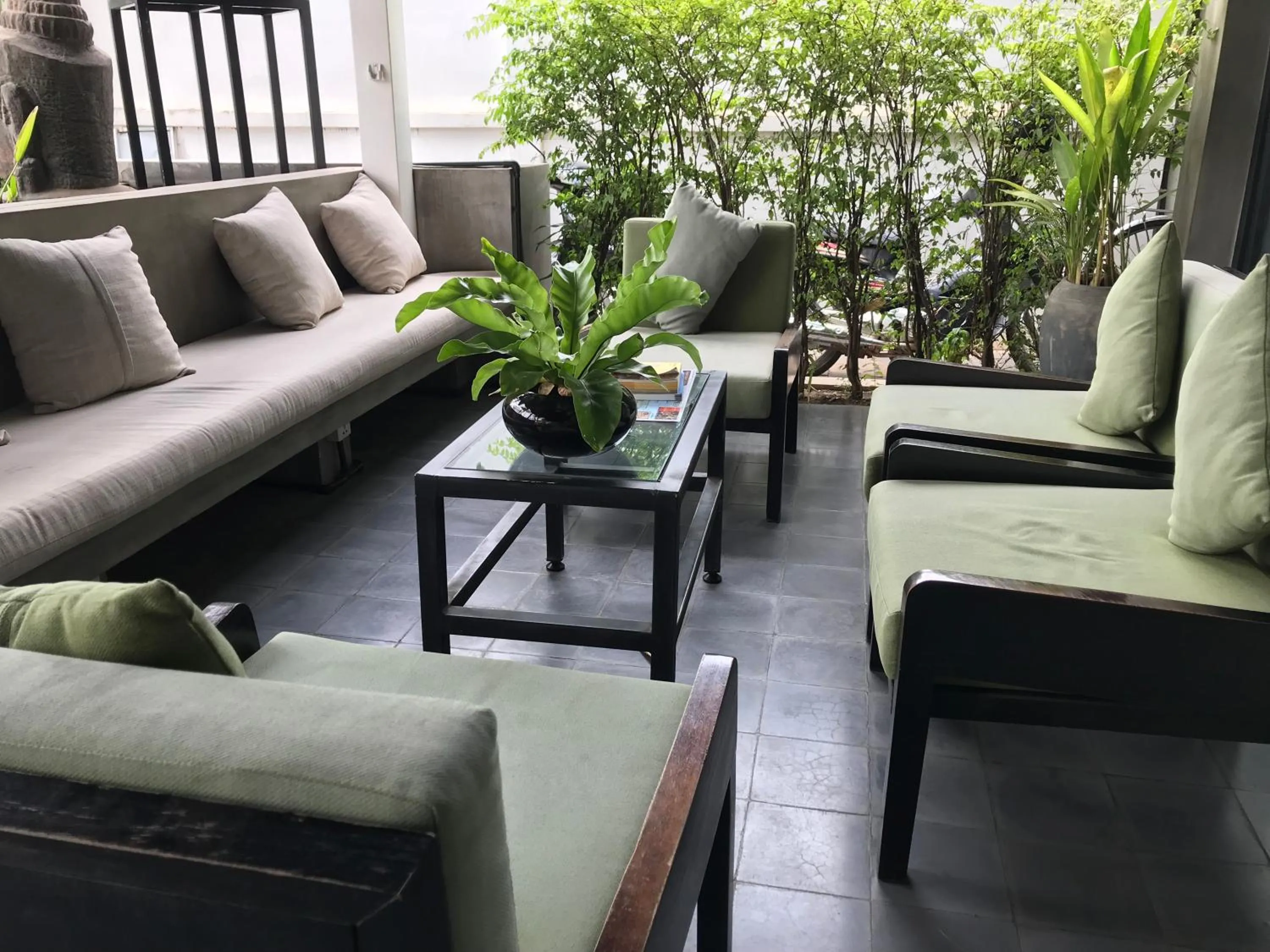 Lobby or reception in Chhouy Vathna Angkor Boutique