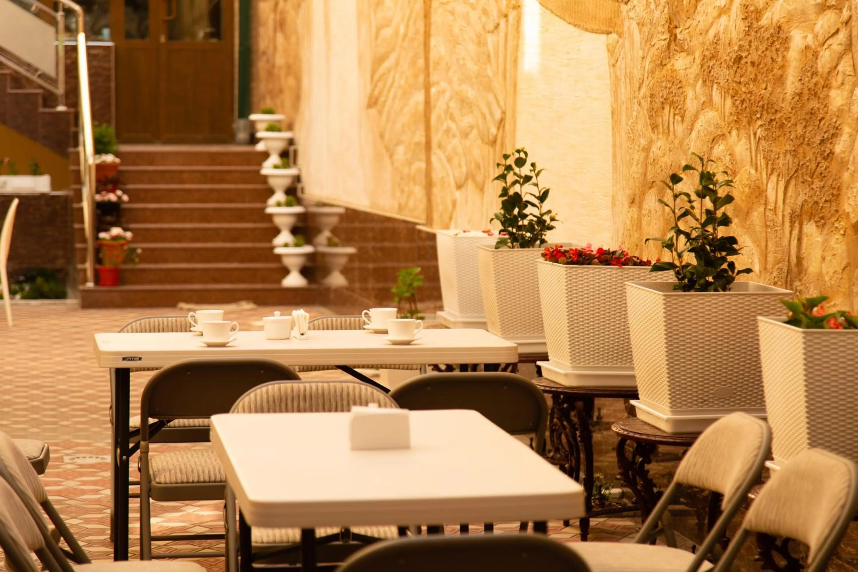 Inner courtyard view in Cinzano Complex