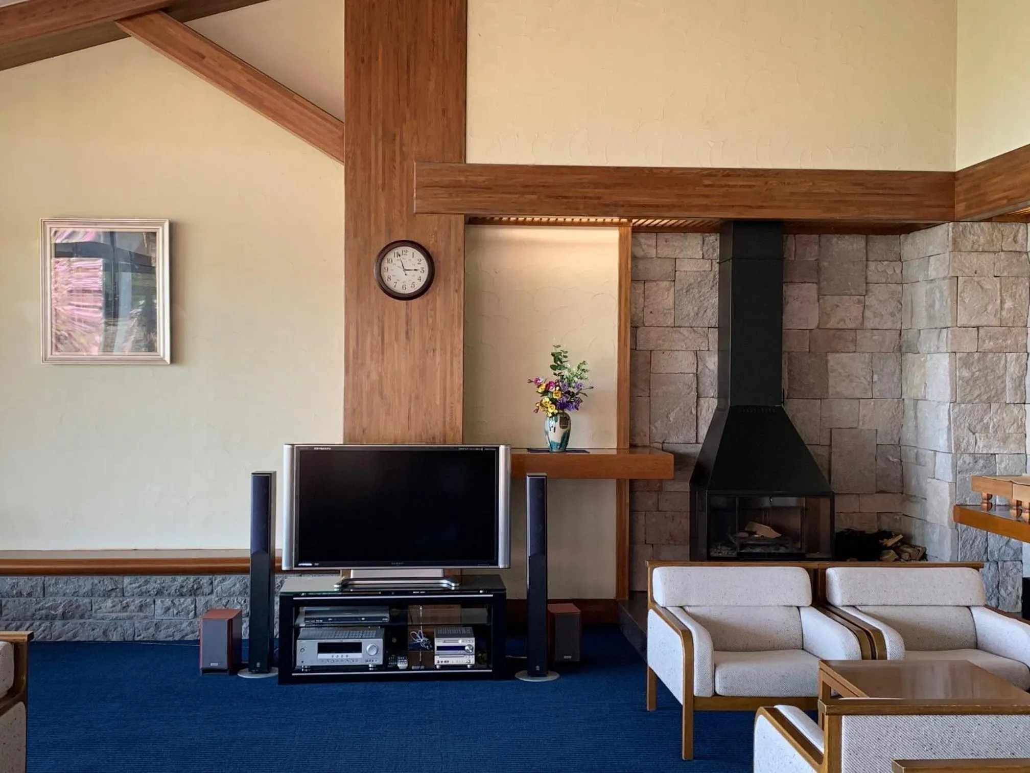 Lounge or bar in Lake View Inawashiro