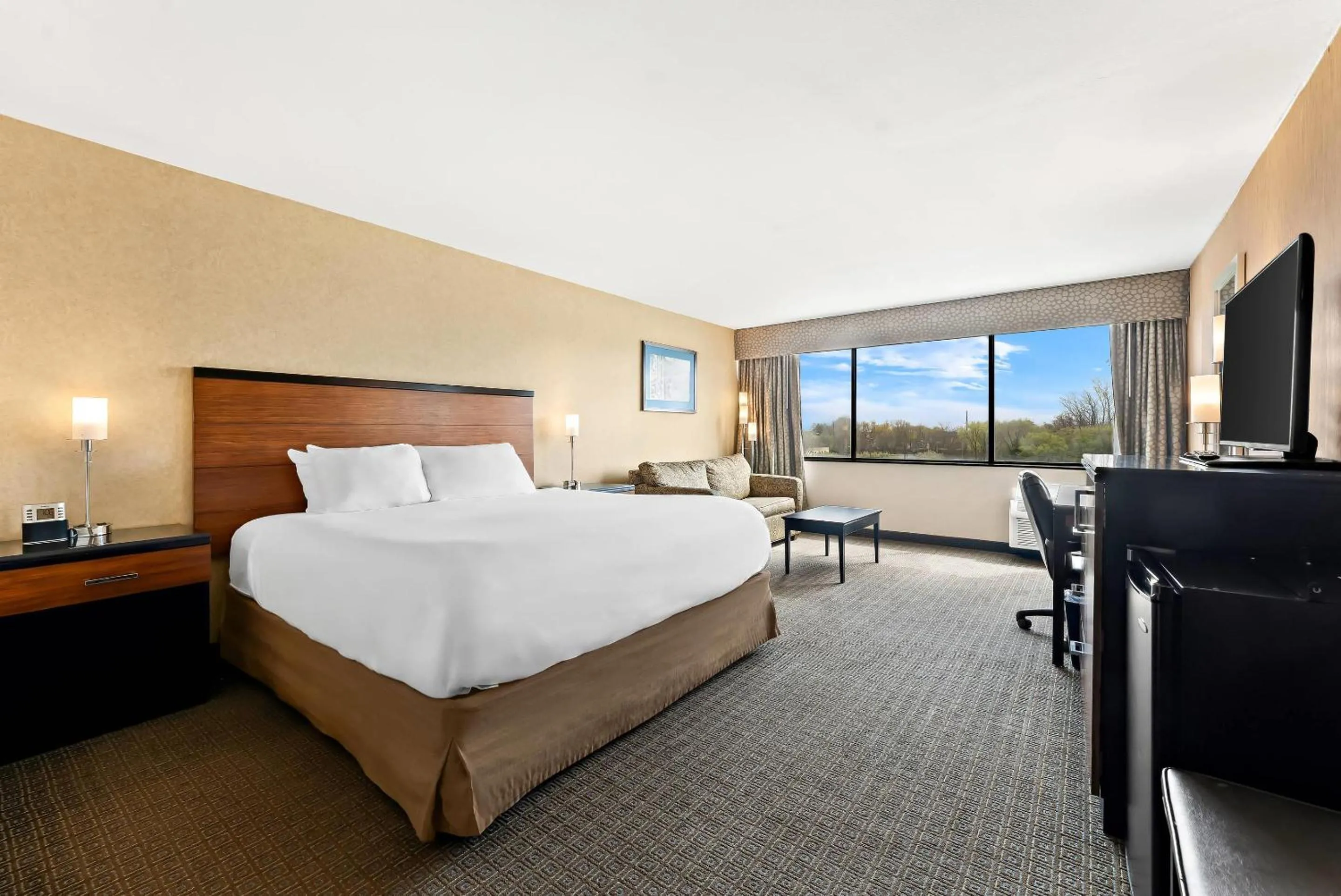 Bedroom, Bed in Quality Hotel Philadelphia Airport