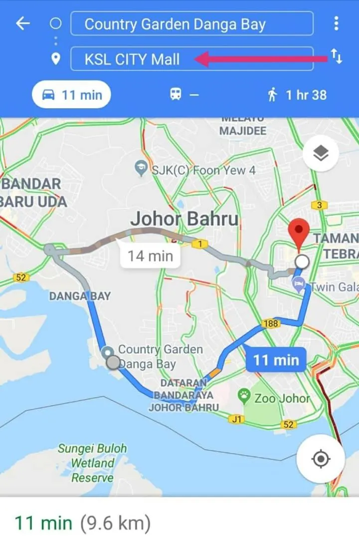 Country garden danga bay ,bay point