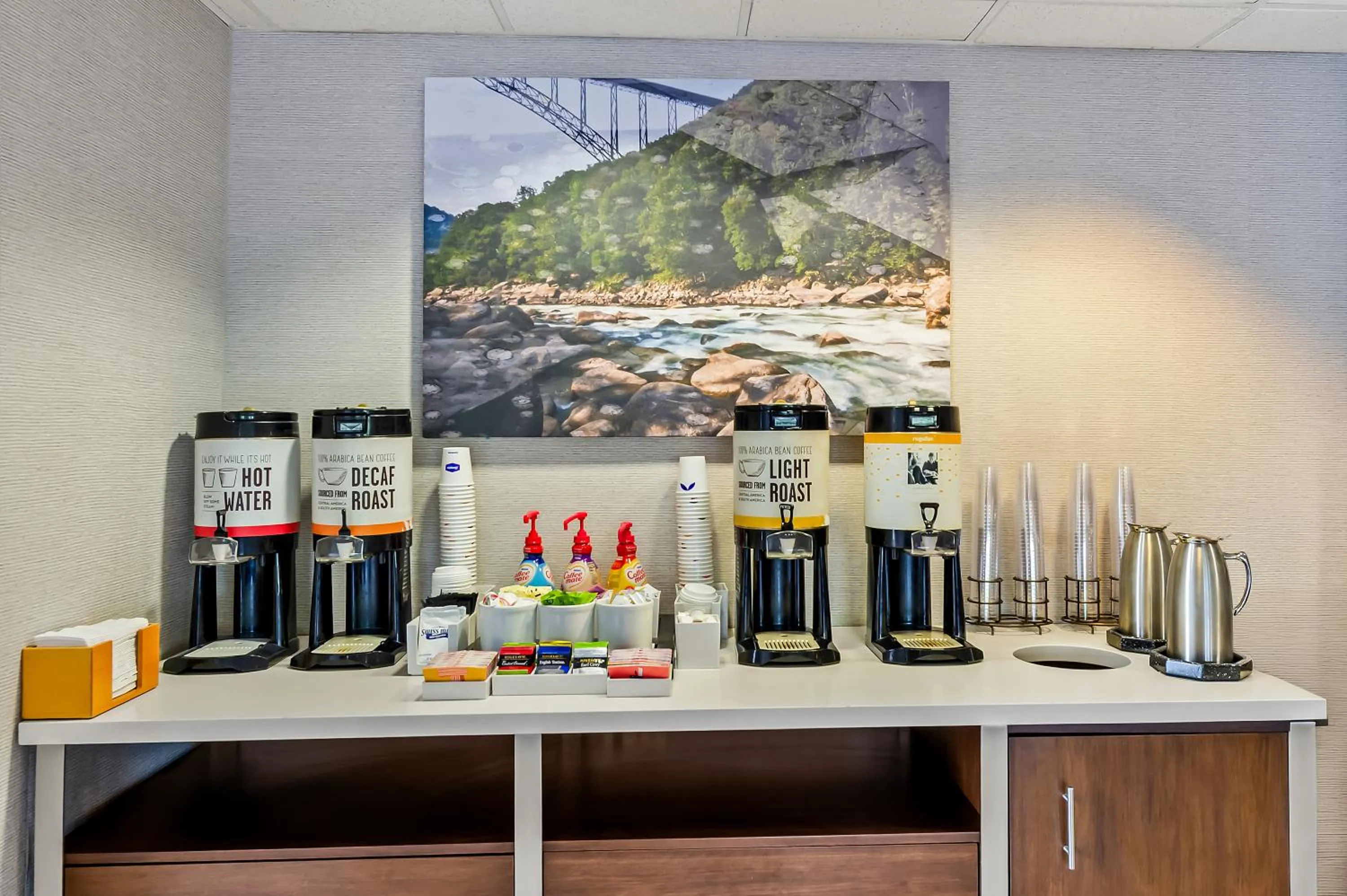 Breakfast in Hampton Inn Princeton