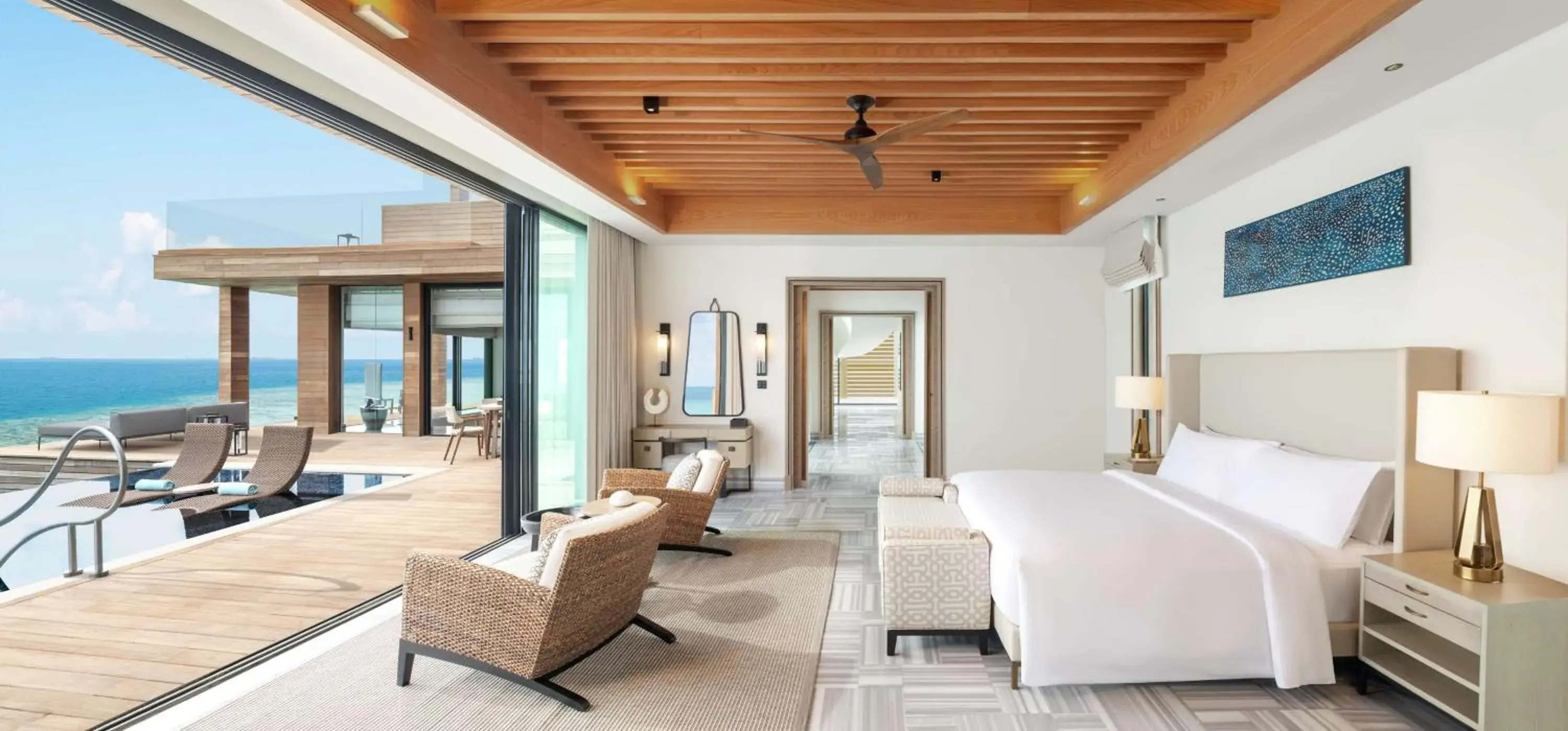 Ocean Villa with Pool in Waldorf Astoria Maldives Ithaafushi Ocean Villa with Pool in Waldorf Astoria Maldives Ithaafushi