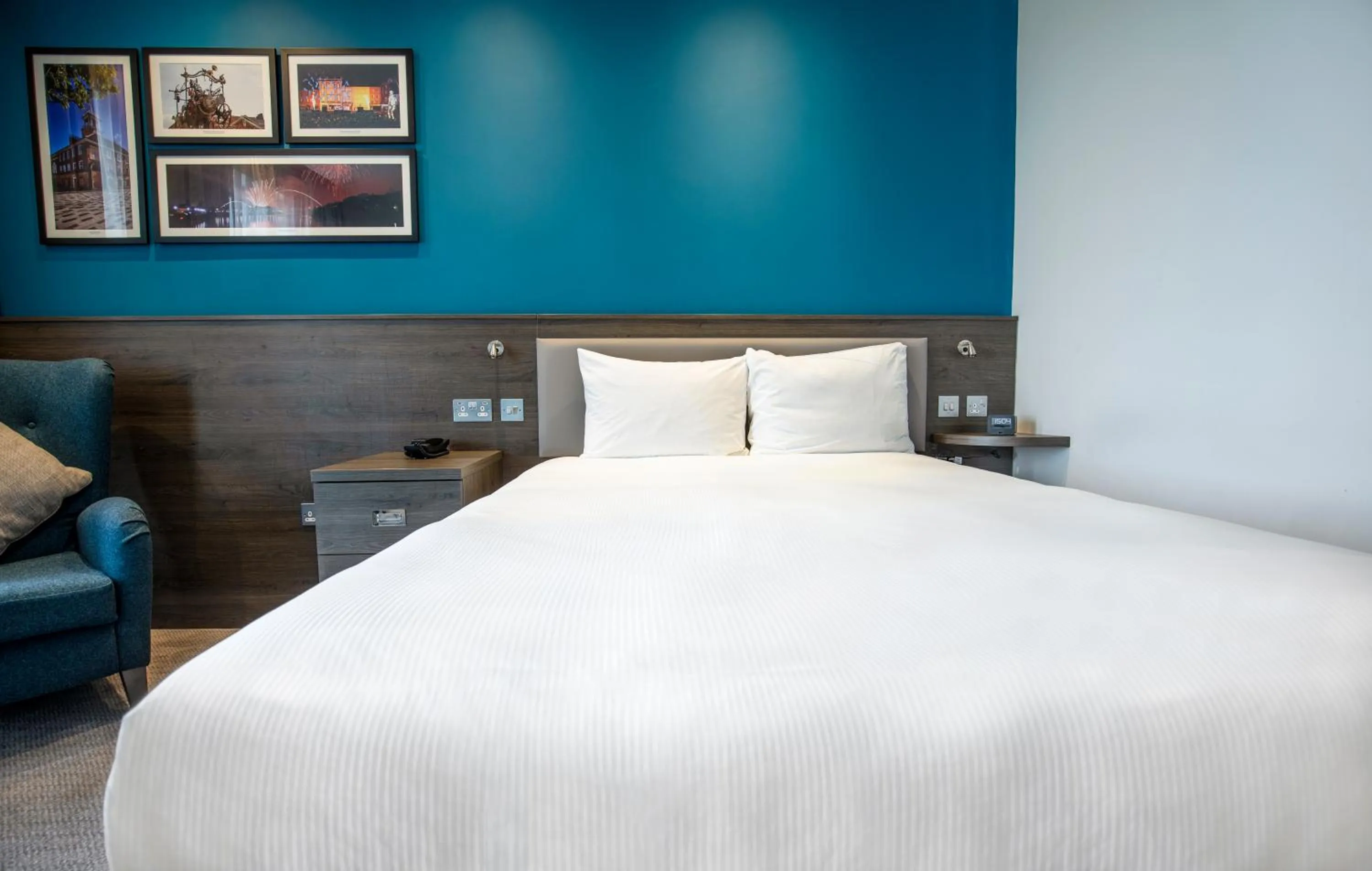 Bedroom, Bed in Hampton By Hilton Stockton On Tees