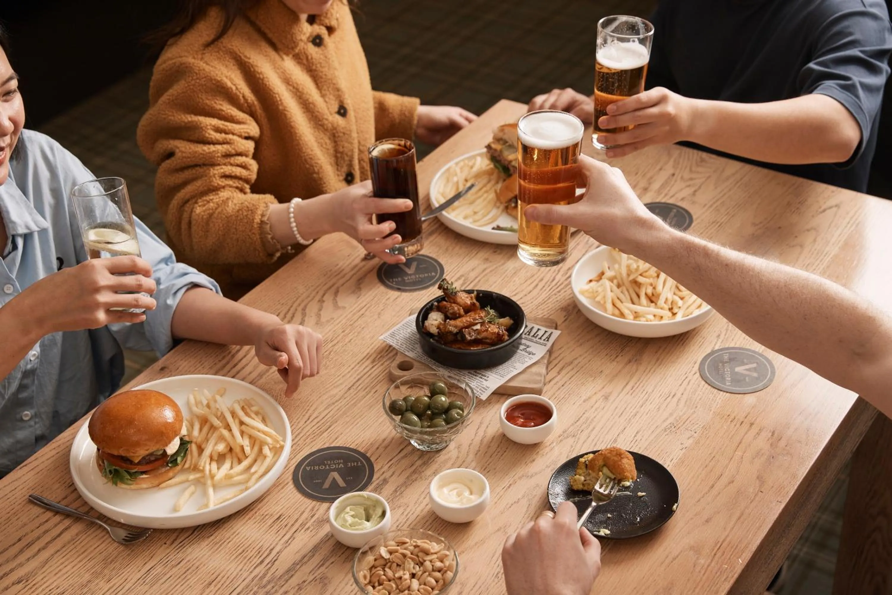 Restaurant/places to eat in The Victoria Hotel