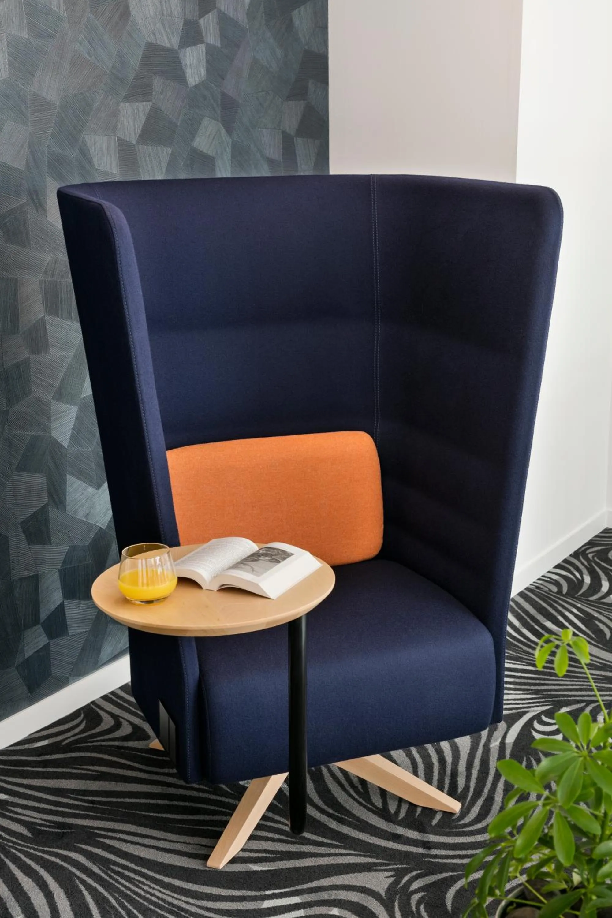 Seating area in Citadines Confluent Nantes