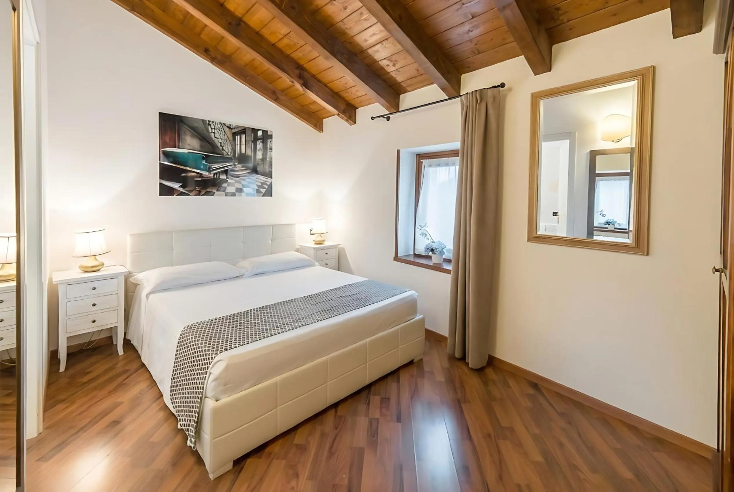 Bedroom, Bed in Hotel Villa Cariola