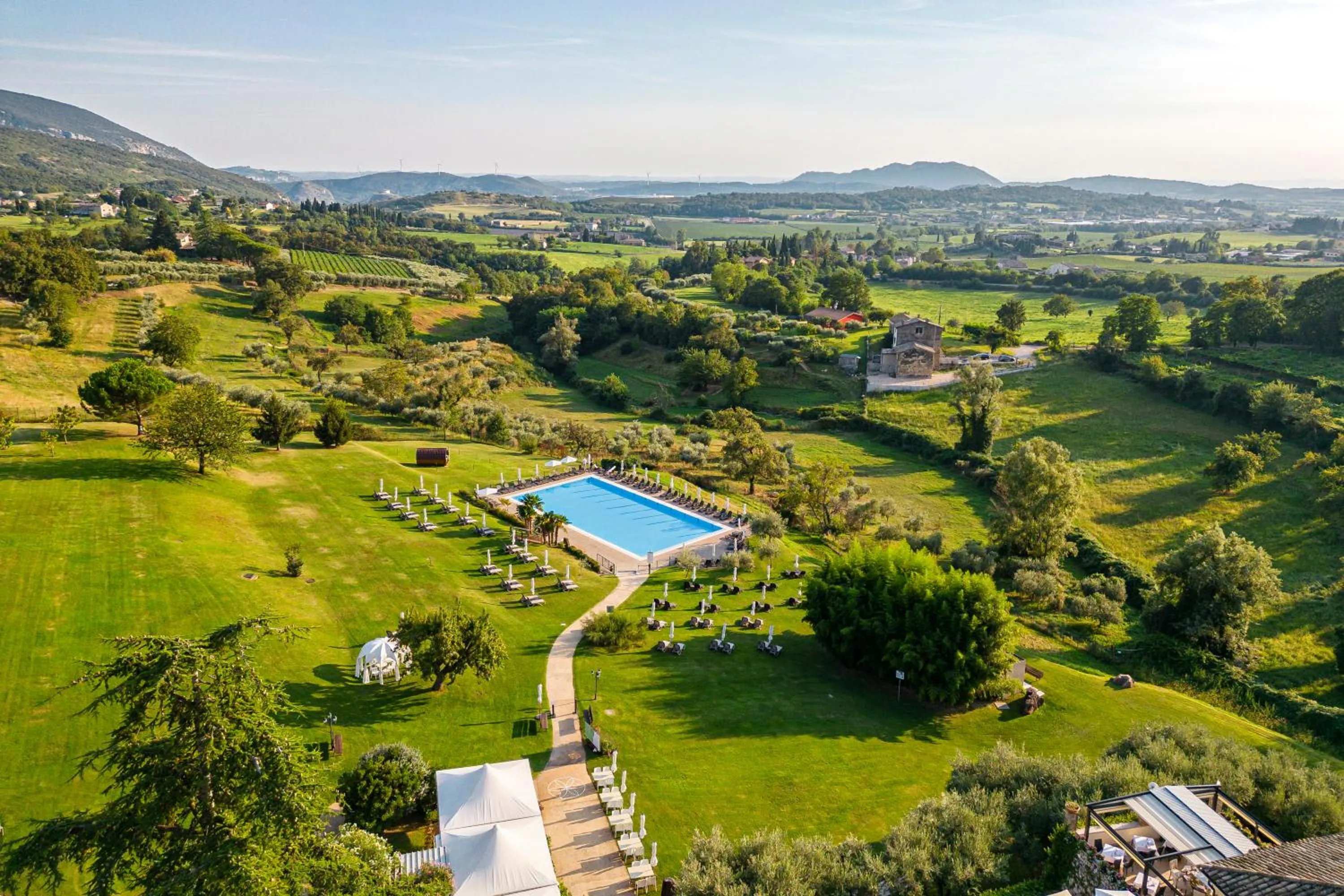 Bird's eye view in Hotel Villa Cariola
