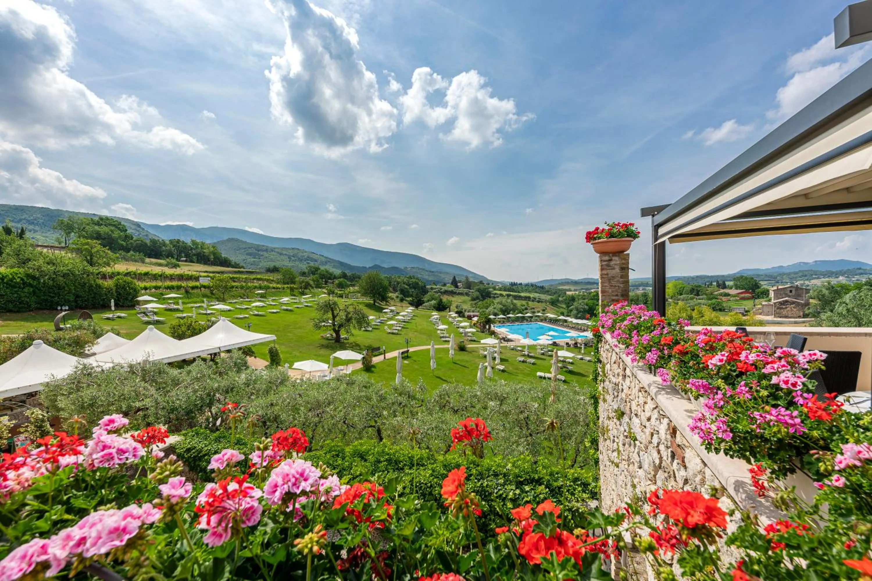 Garden in Hotel Villa Cariola
