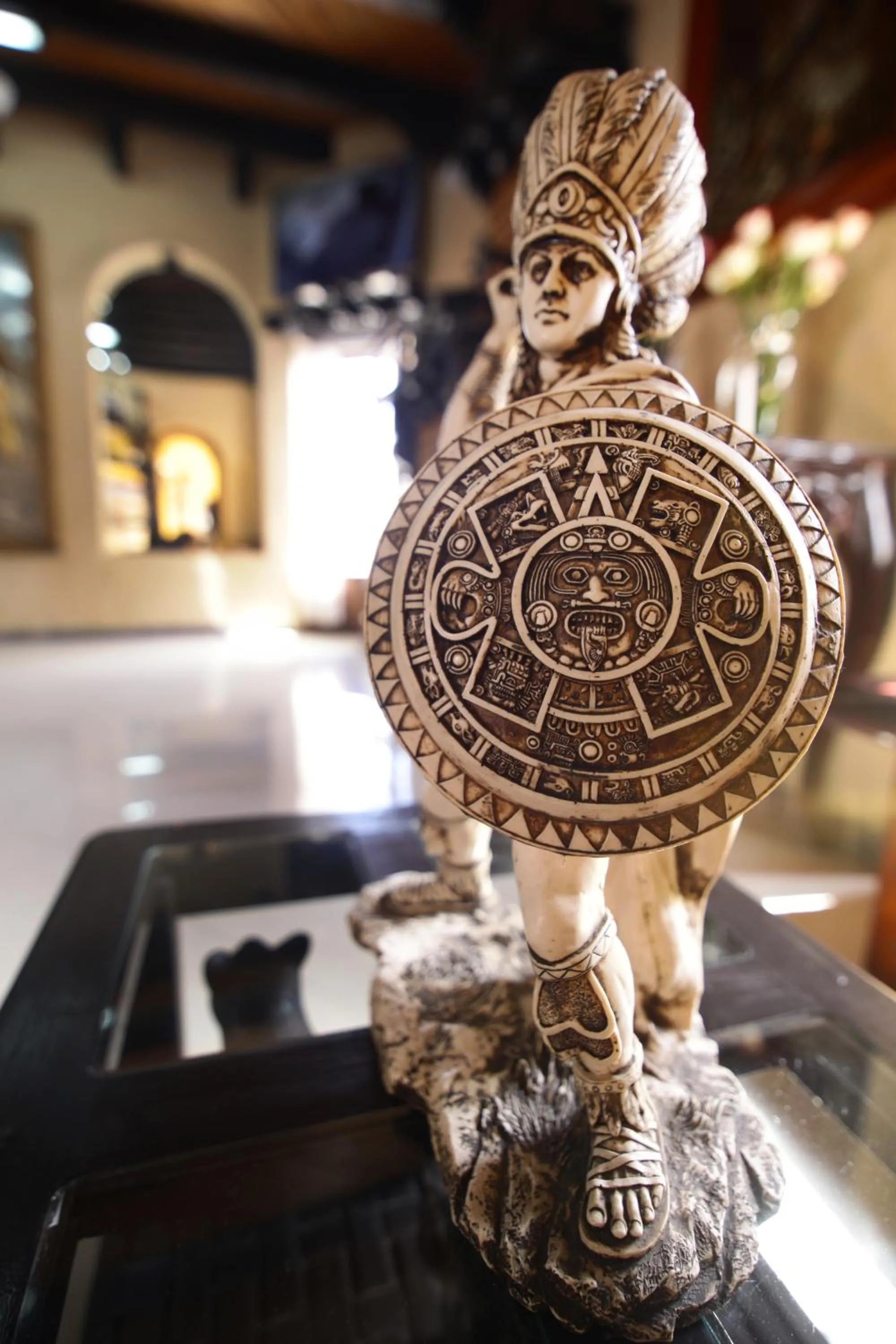 Lobby or reception in Hotel Palacio de Moctezuma