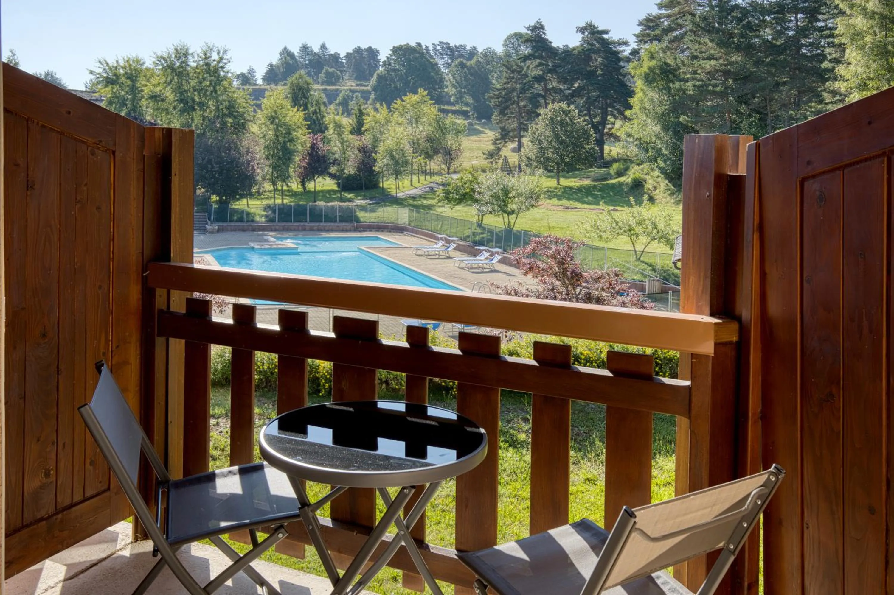 Garden view in Les Hameaux De Lozere Sure Hotel Collection by Best Western