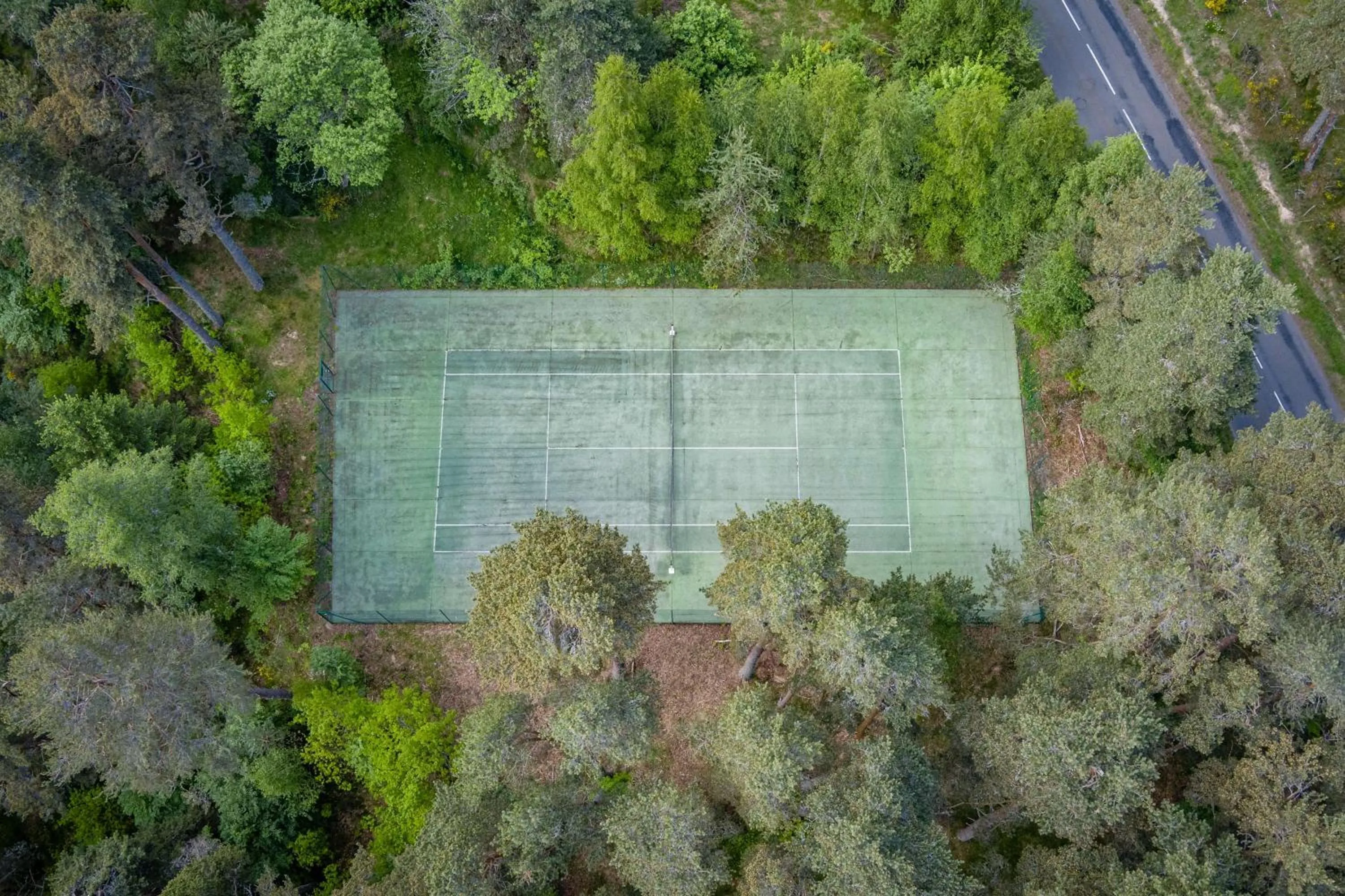 Tennis court in Les Hameaux De Lozere Sure Hotel Collection by Best Western