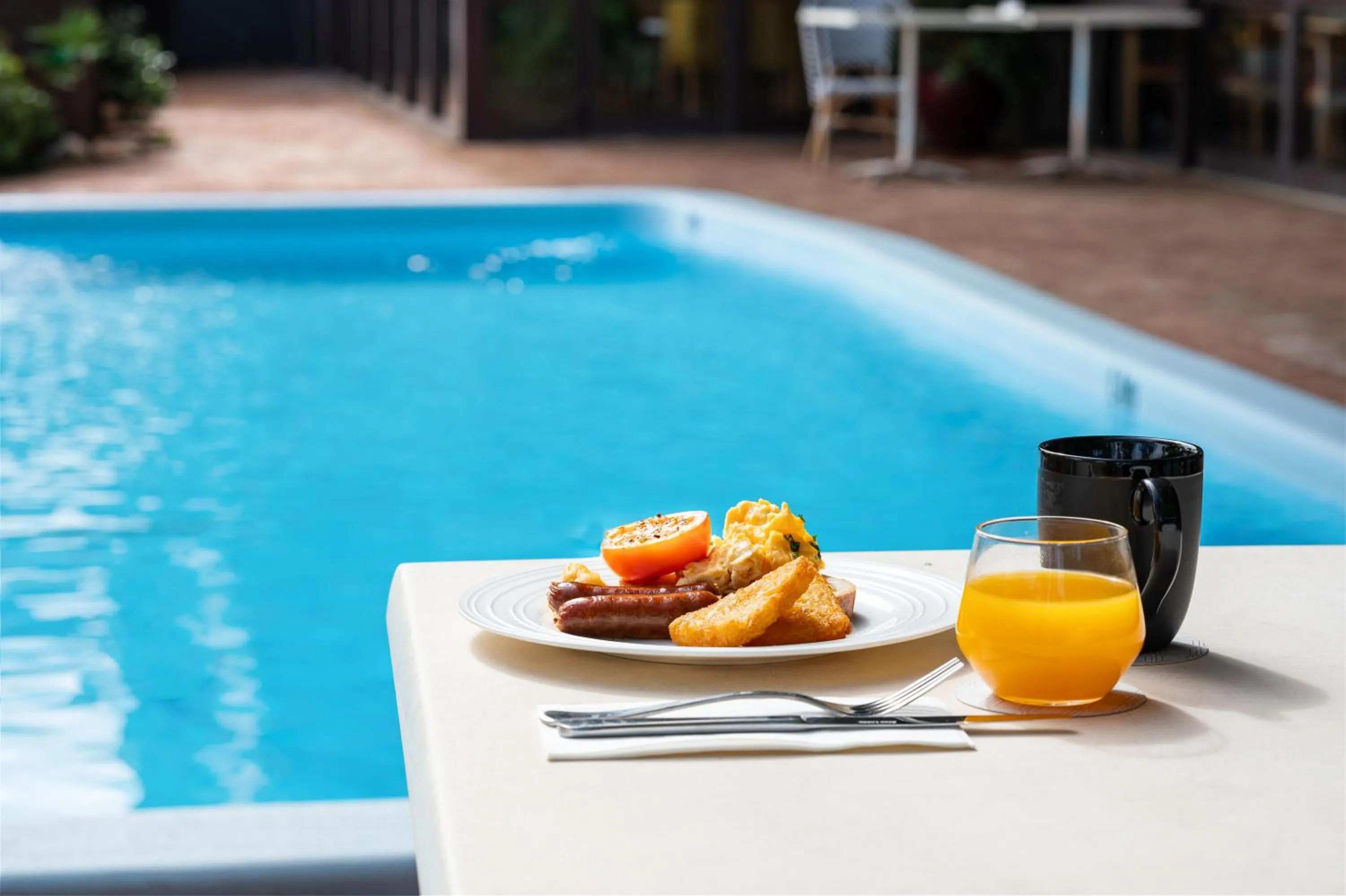 Swimming pool in The Plaza Hotel Kalgoorlie
