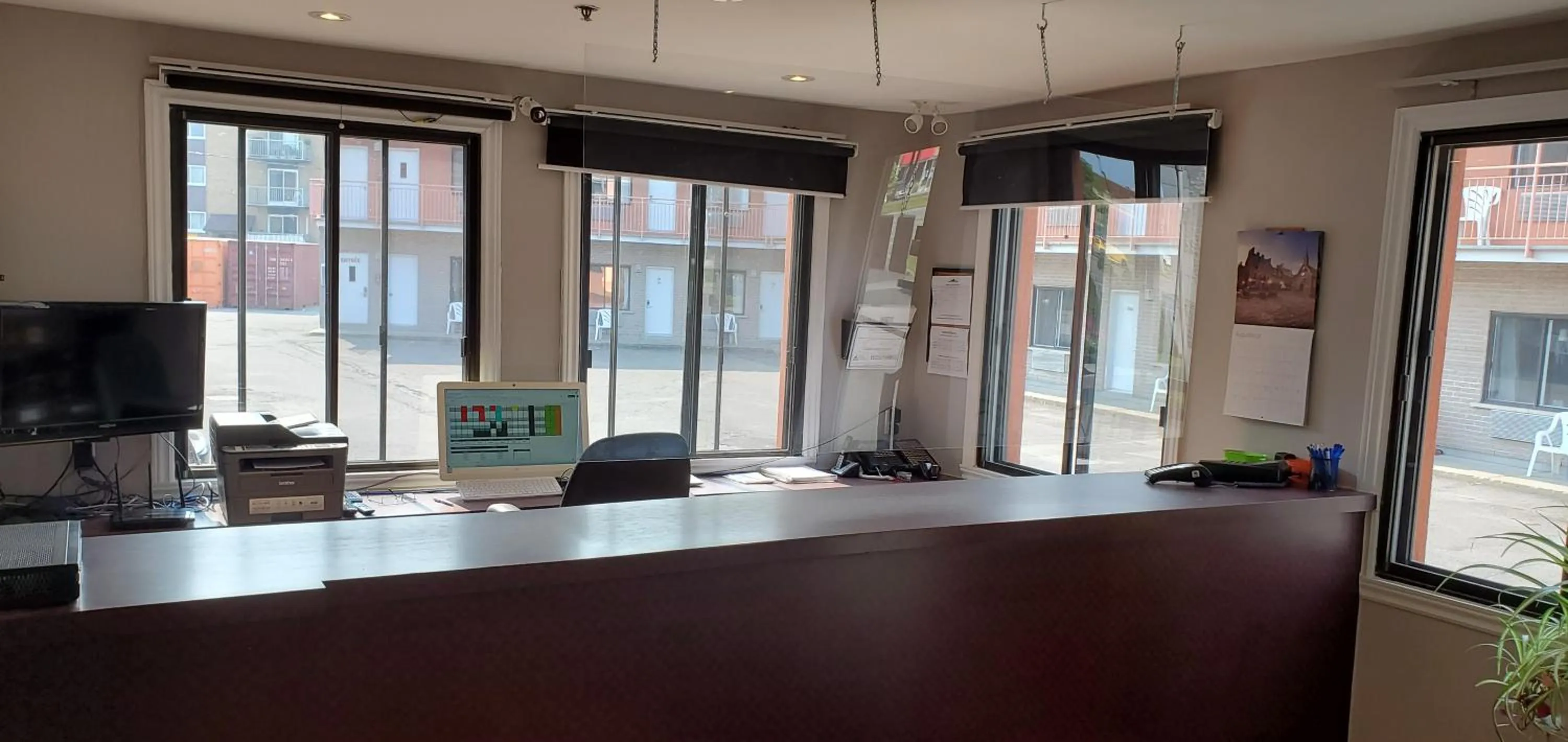 Lobby or reception in Motel Falcon