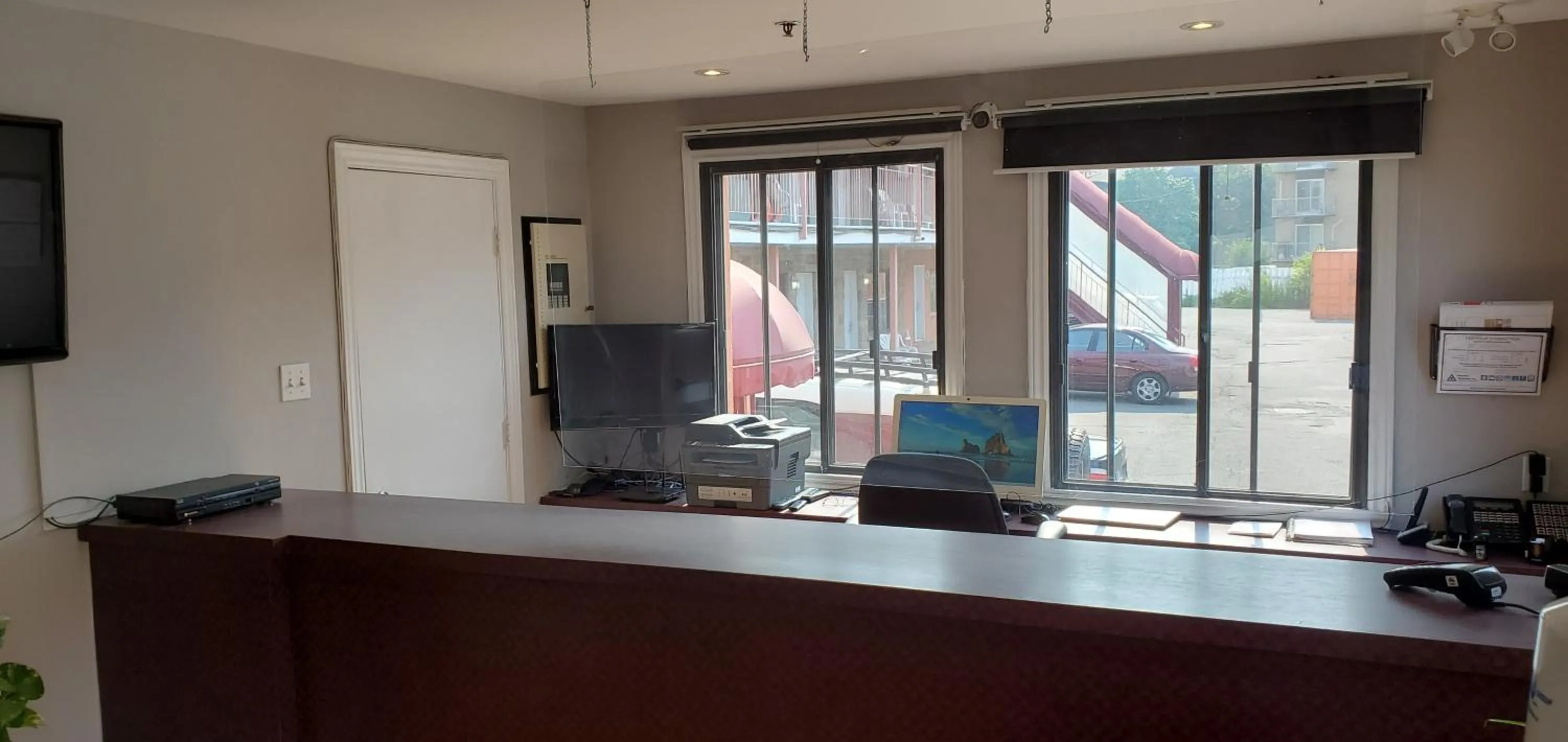 Lobby or reception in Motel Falcon