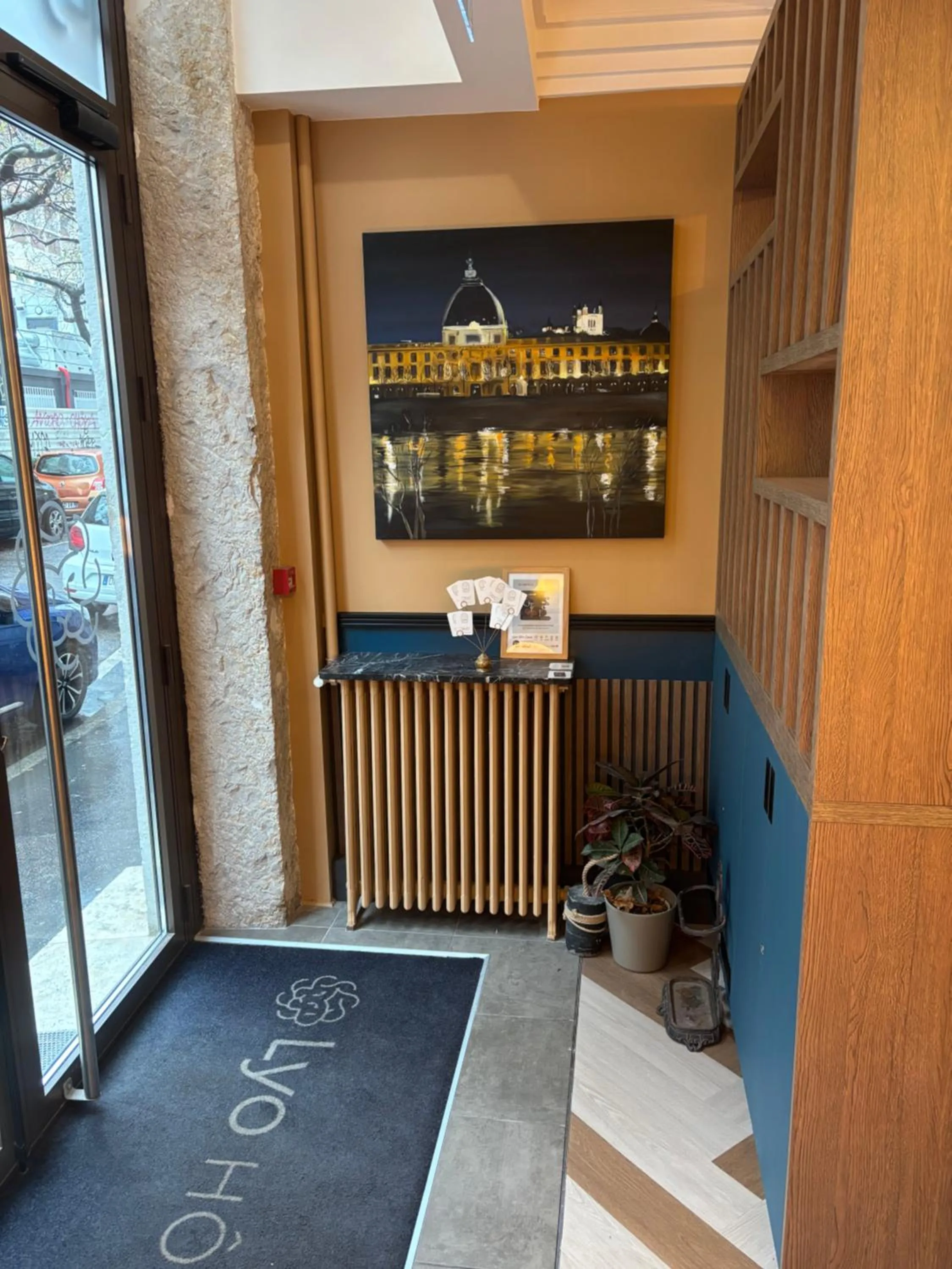 Lobby or reception in Lyo Hôtel - Centre Lyon Perrache