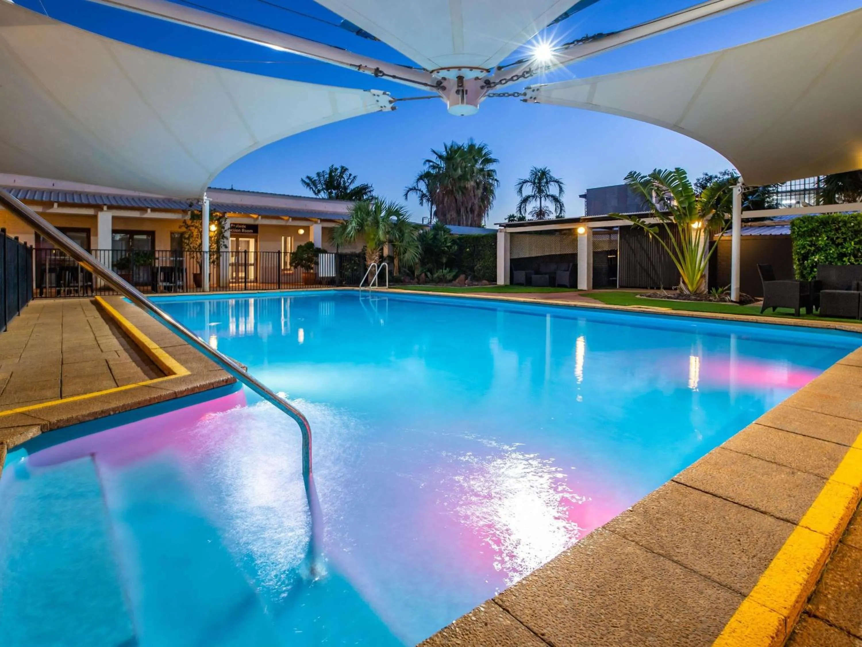 Pool view in Ibis Styles Karratha