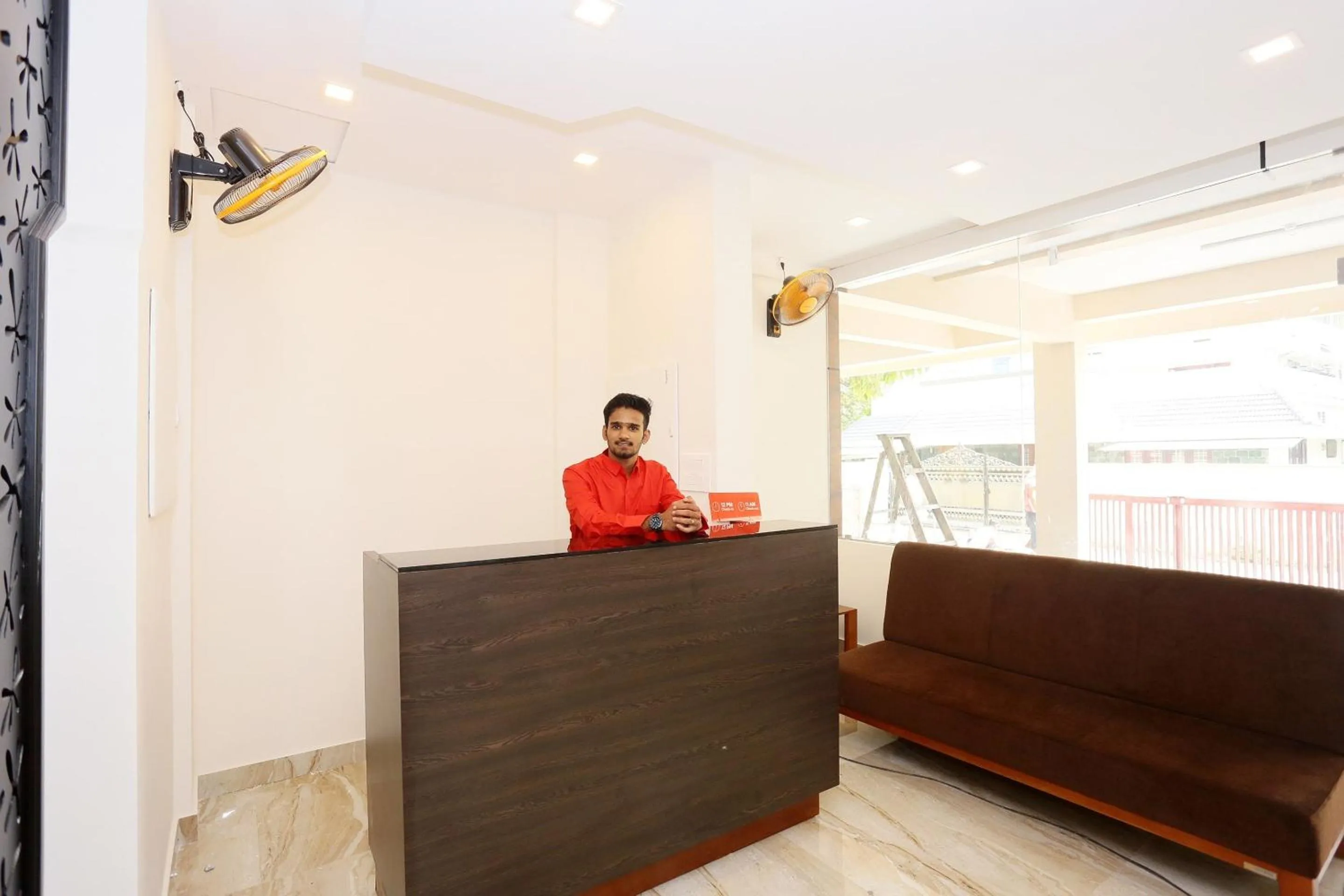 Lobby or reception in Super Hotel O Better Inn