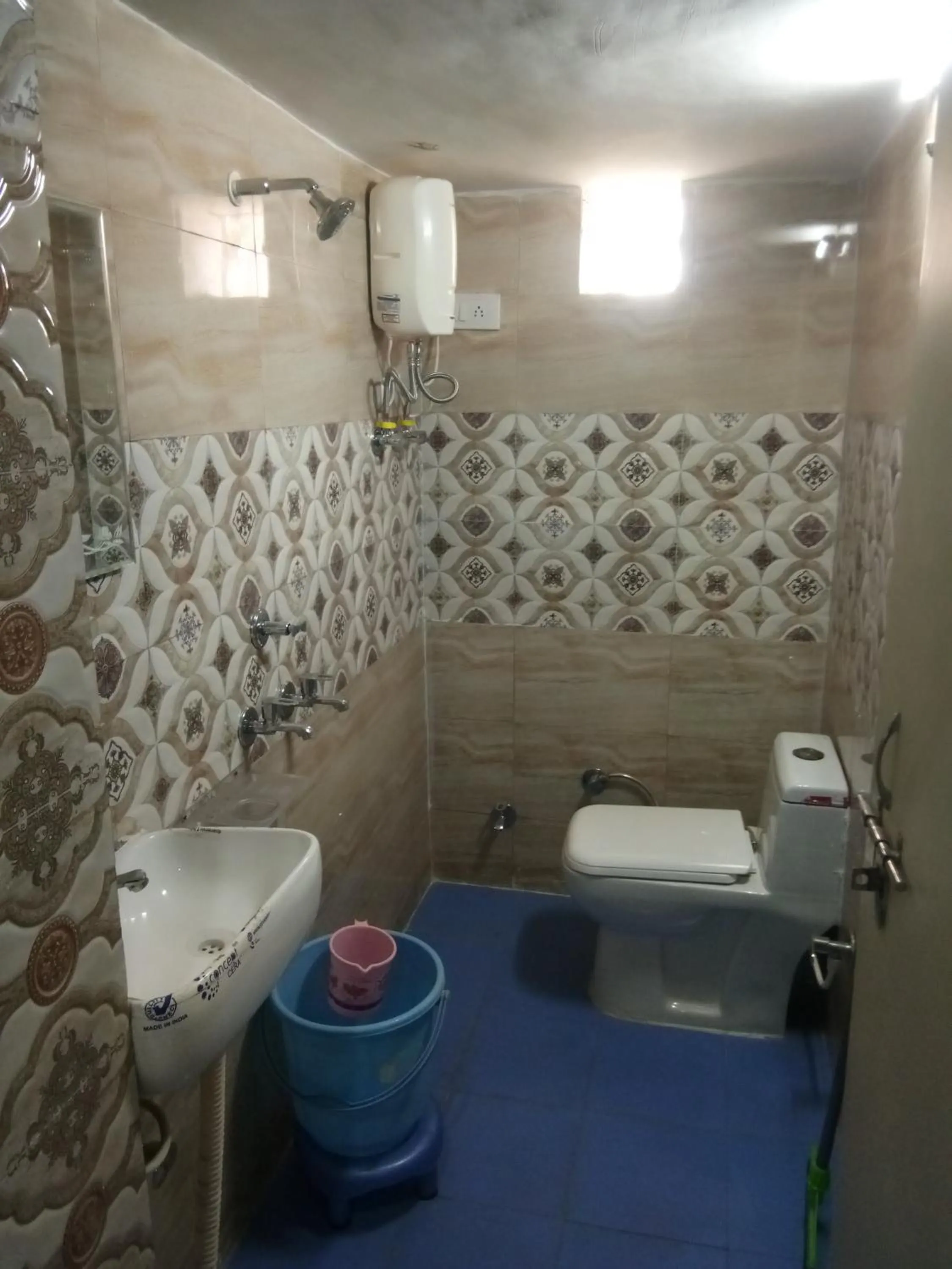Bathroom in Radha Krishna Dham