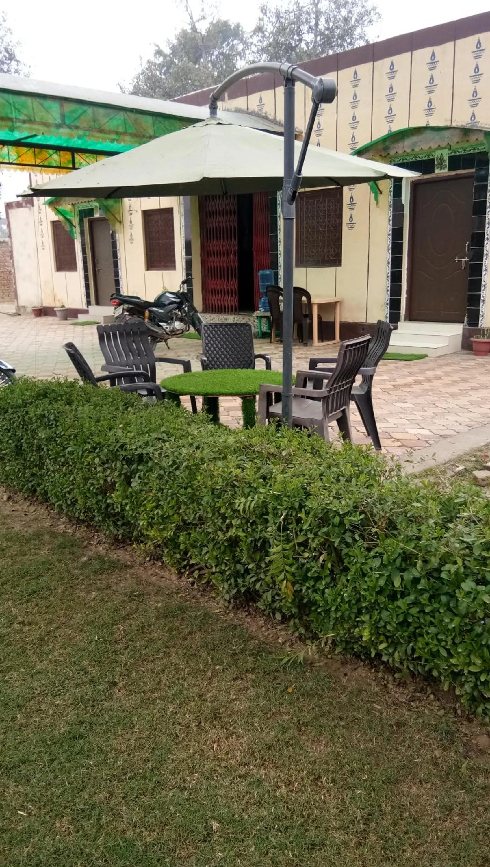 Garden in Radha Krishna Dham