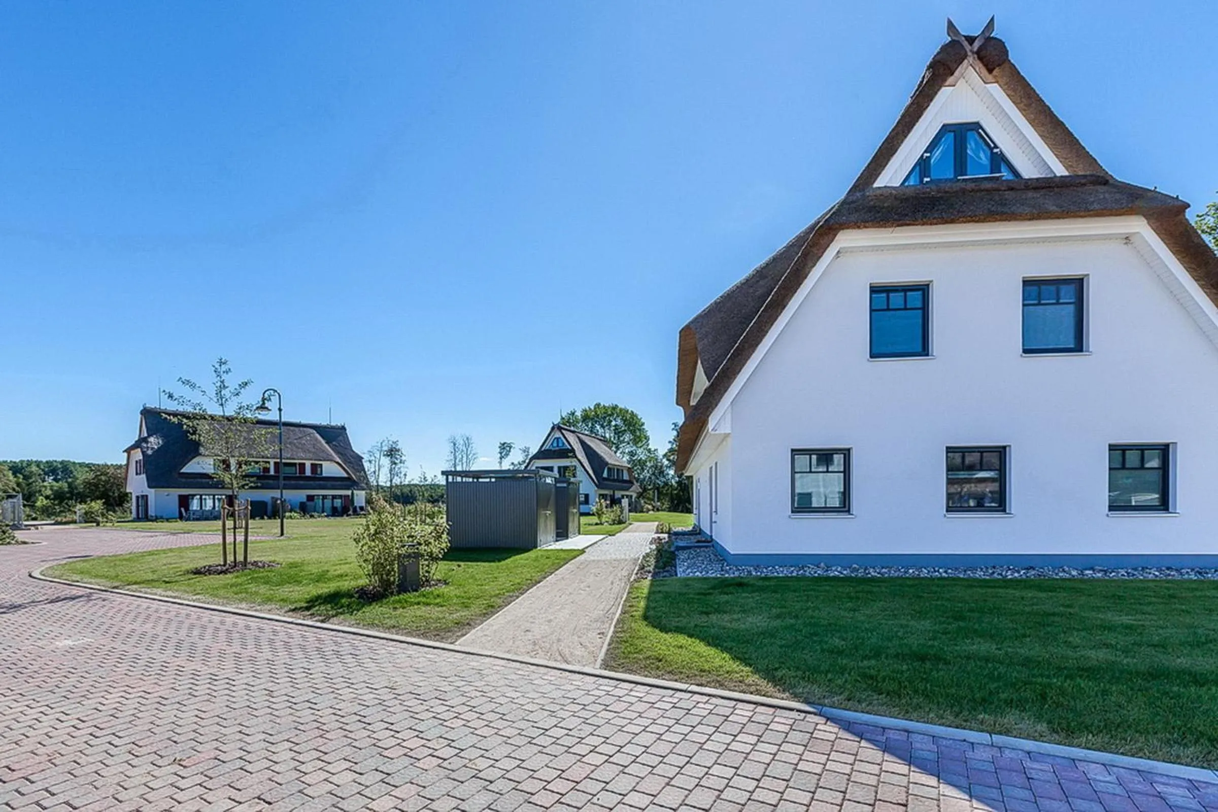 Property building in Reethaus Am Mariannenweg 05a - Reethuus Seestern