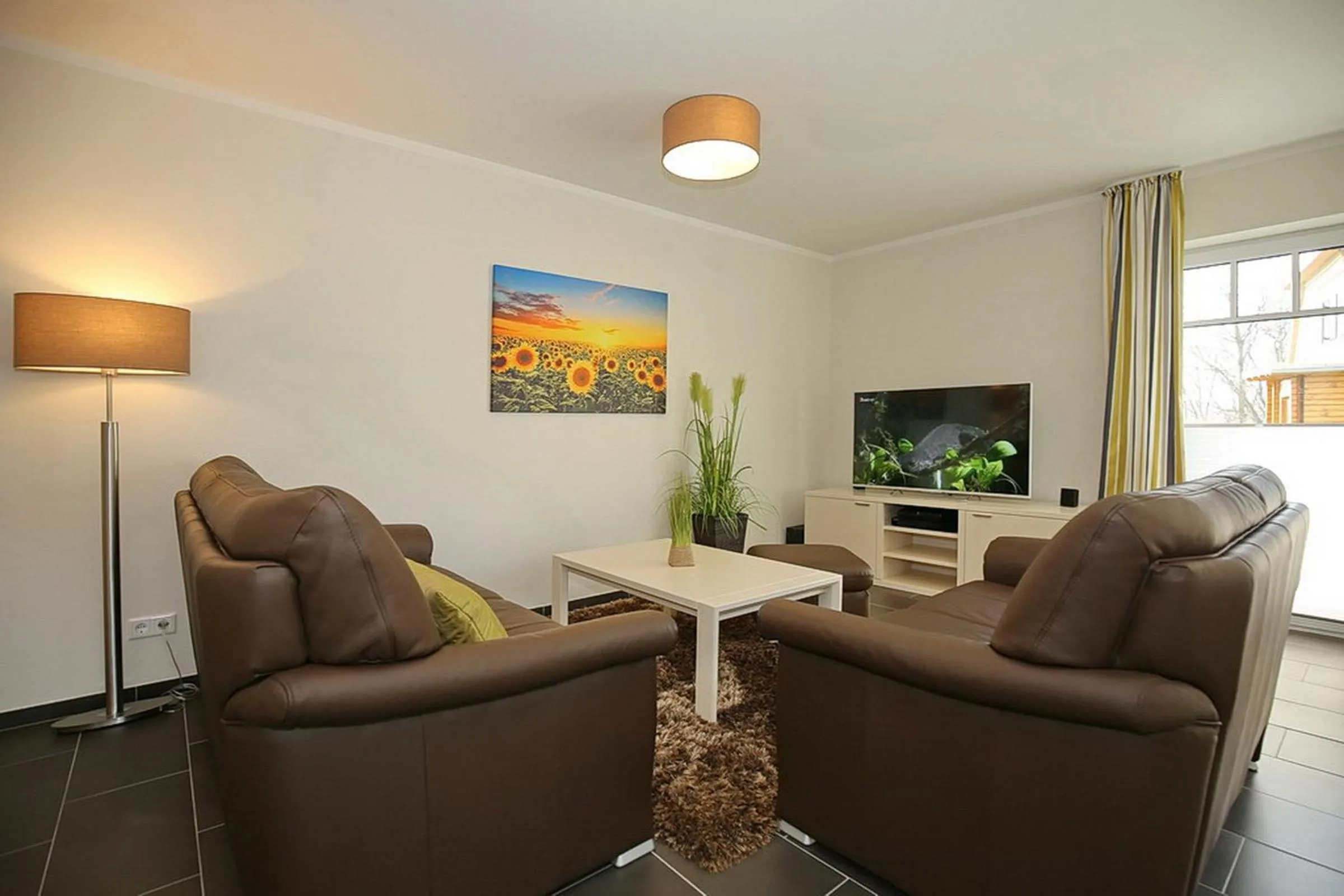 Living room in Reethaus Am Mariannenweg 09a