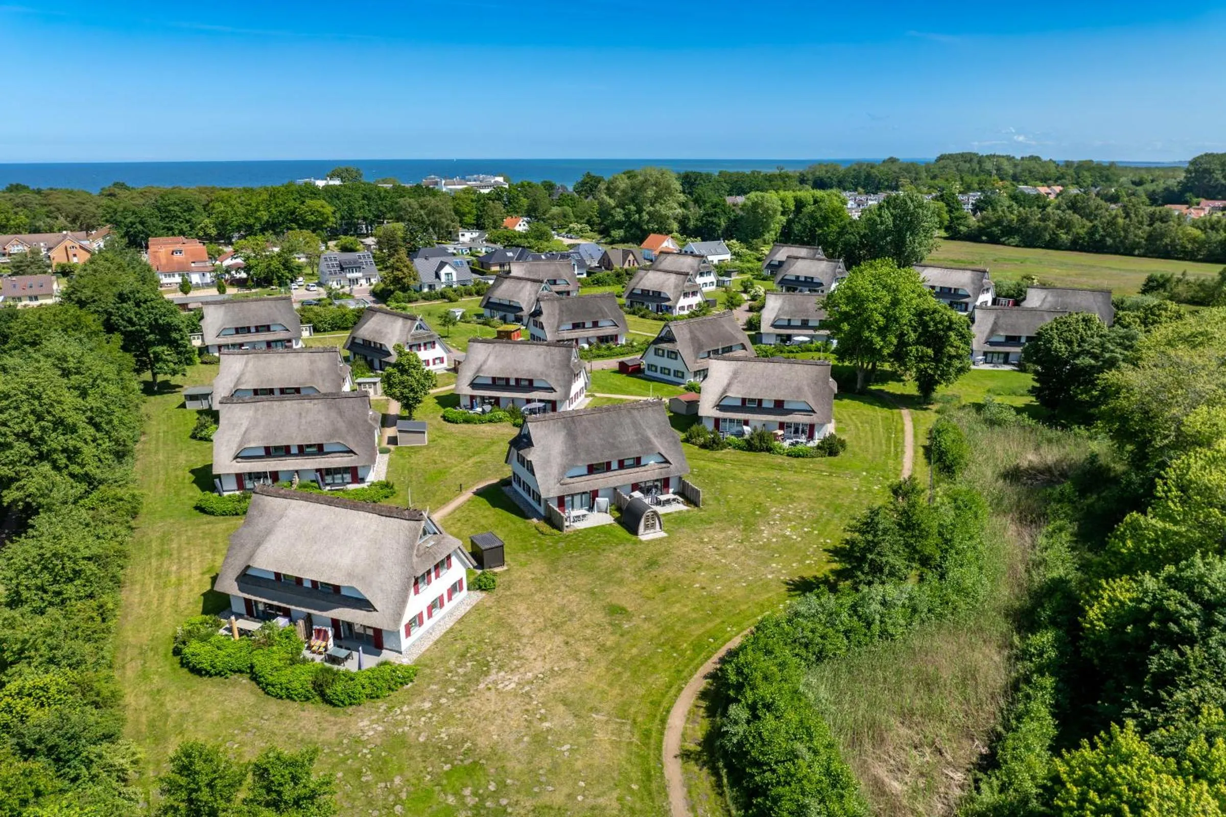 Bird's eye view in Reethaus Am Mariannenweg 09a