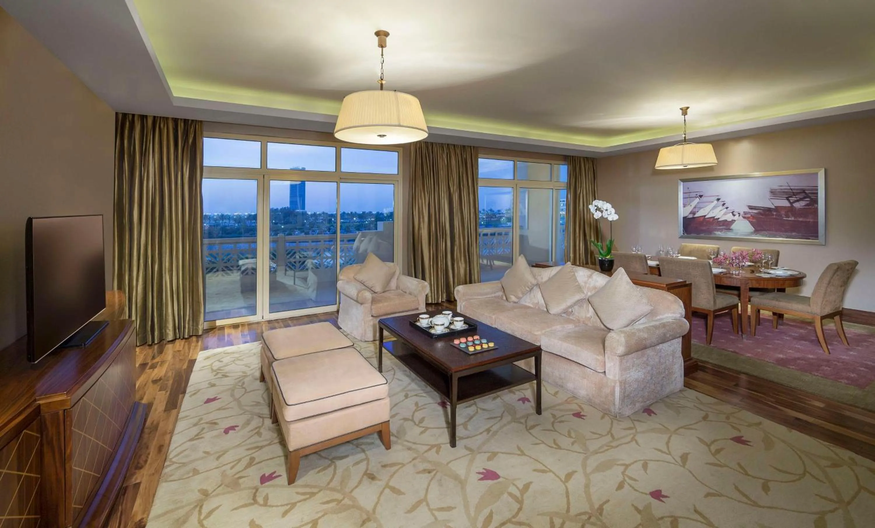 Photo of the whole room in Grand Hyatt Doha Hotel & Villas