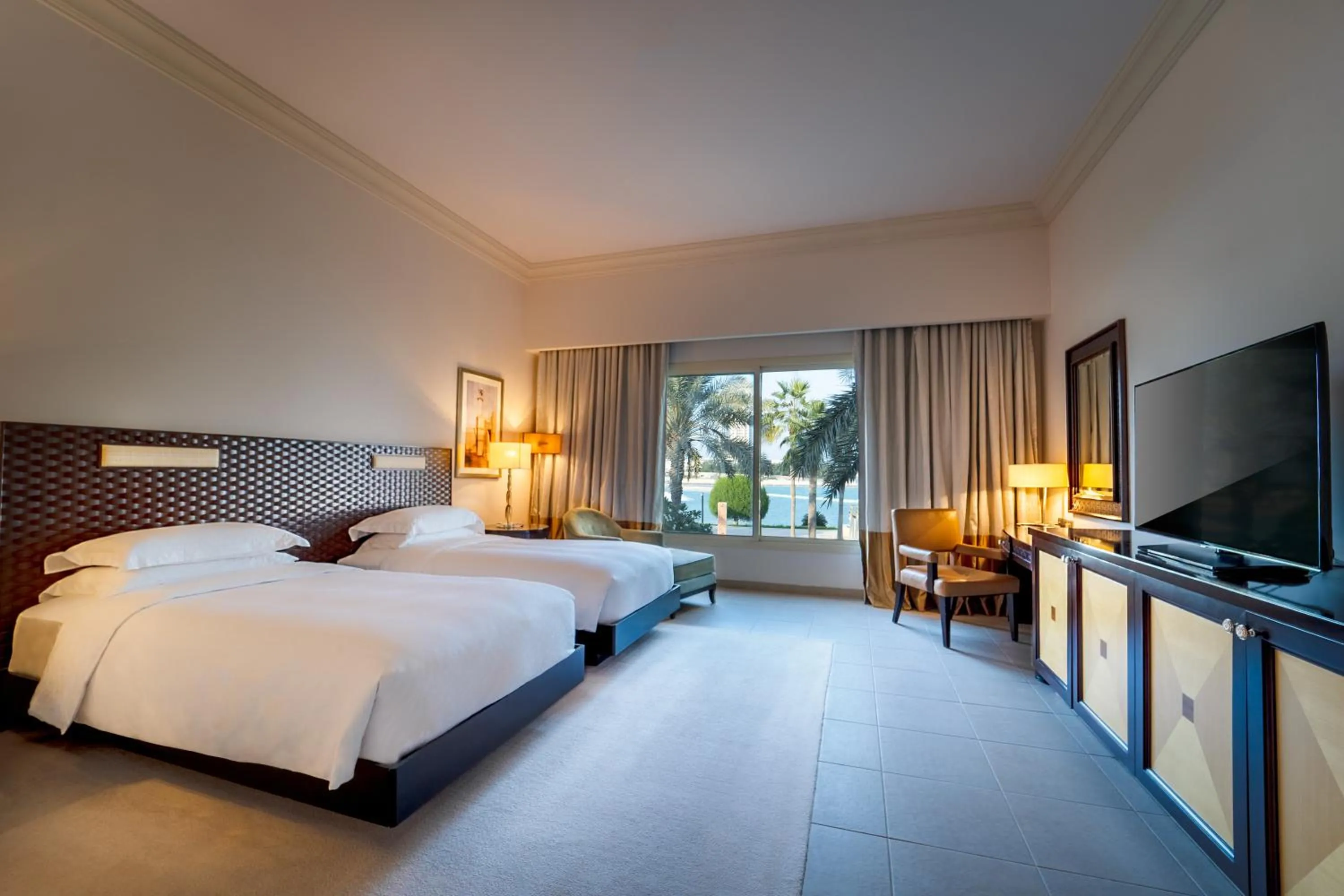 Bedroom, Bed in Grand Hyatt Doha Hotel & Villas