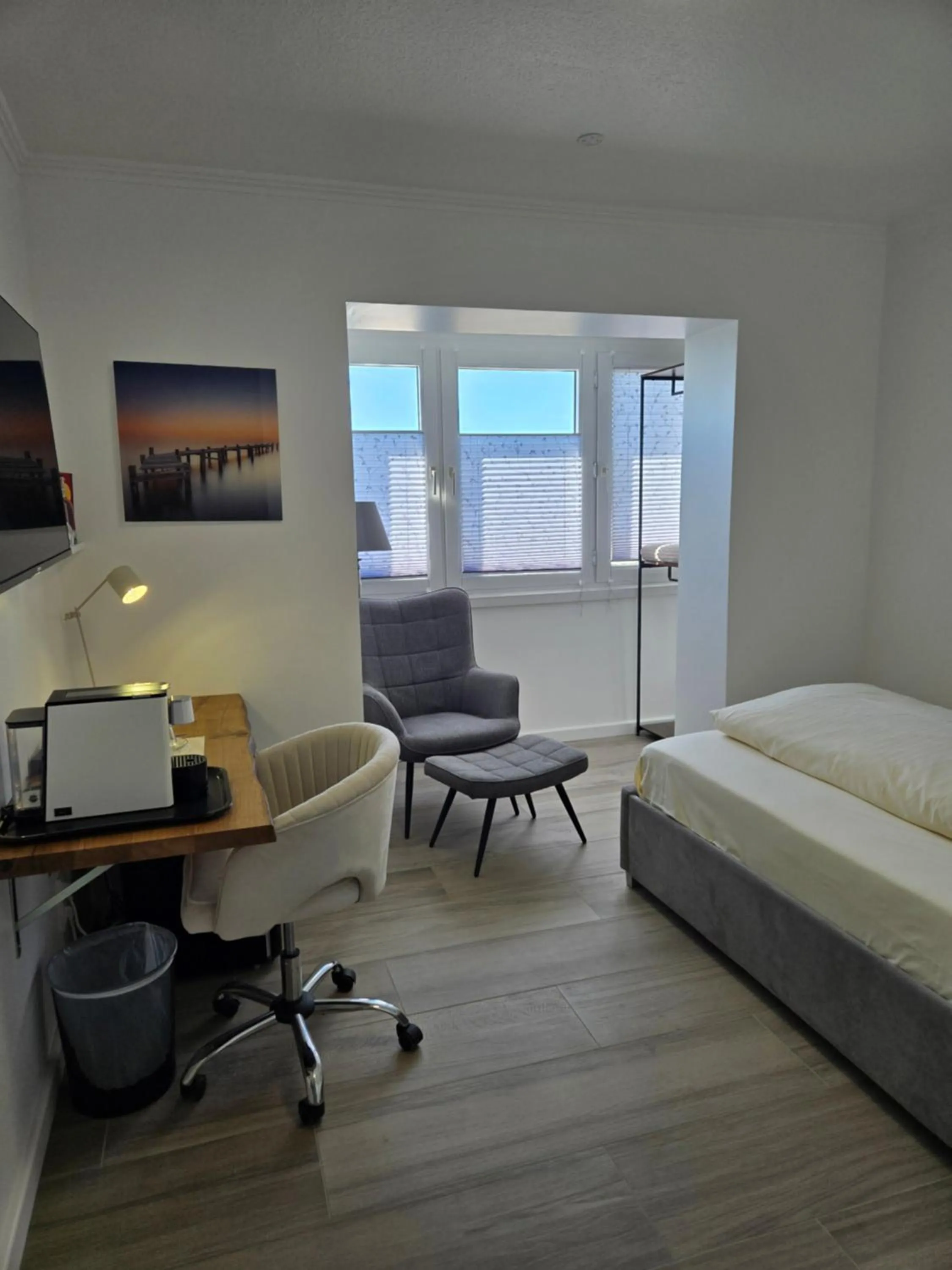 Bed in Hotel von Stephan