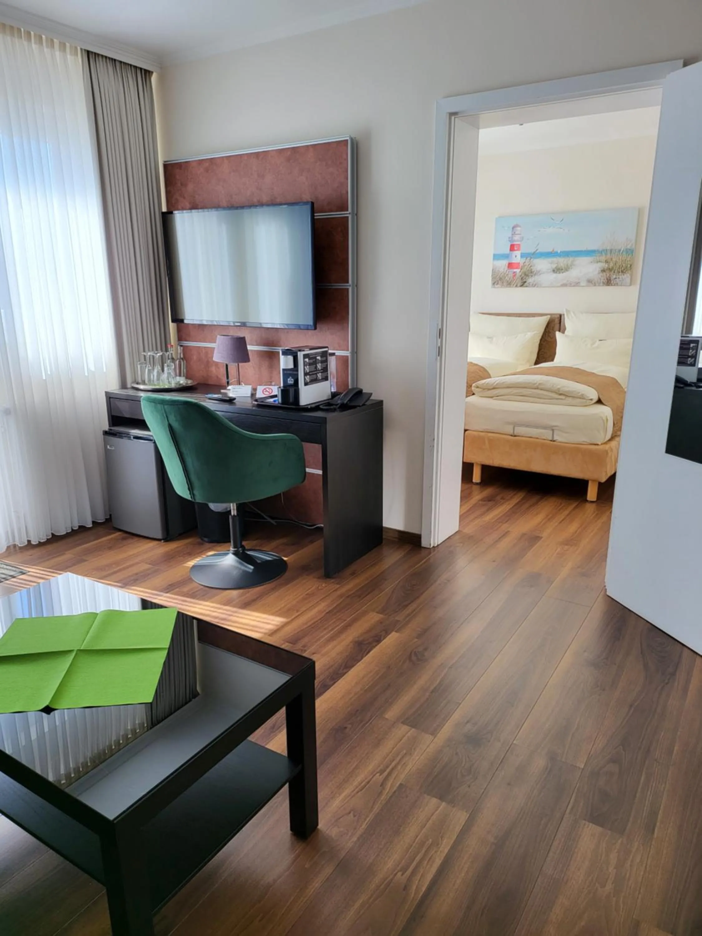 Bed in Hotel von Stephan