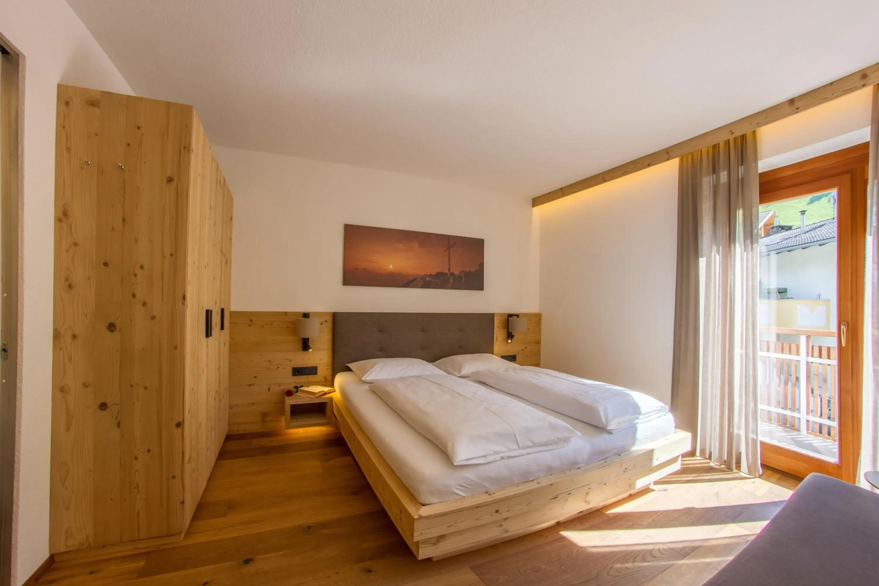 Bedroom, Bed in Appartement Hotel Erlhof Deluxe