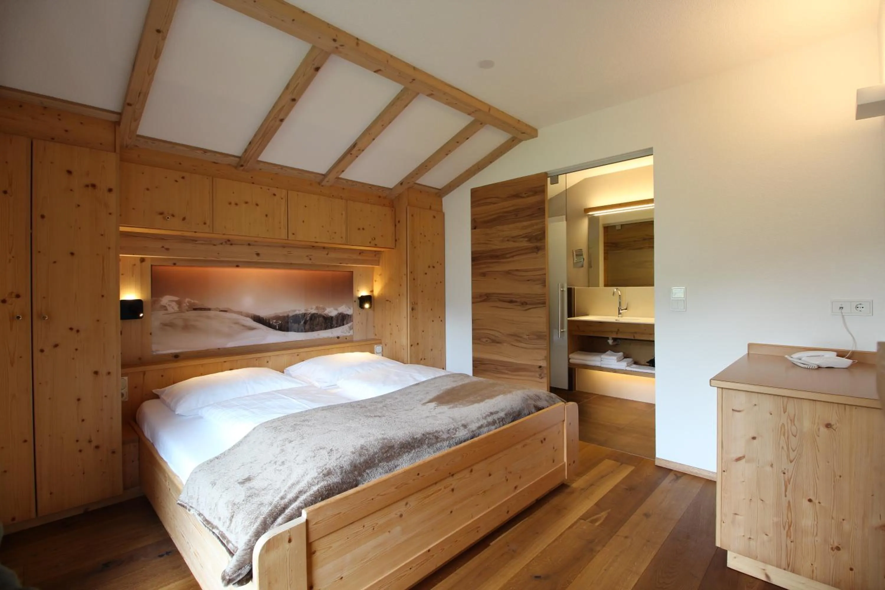 Bedroom, Bed in Appartement Hotel Erlhof Deluxe