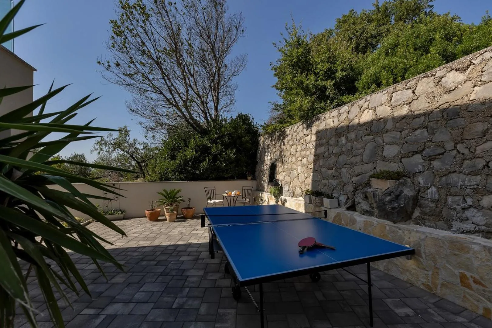 Table tennis in Luxury villa Mae in Makarska, pool and gym