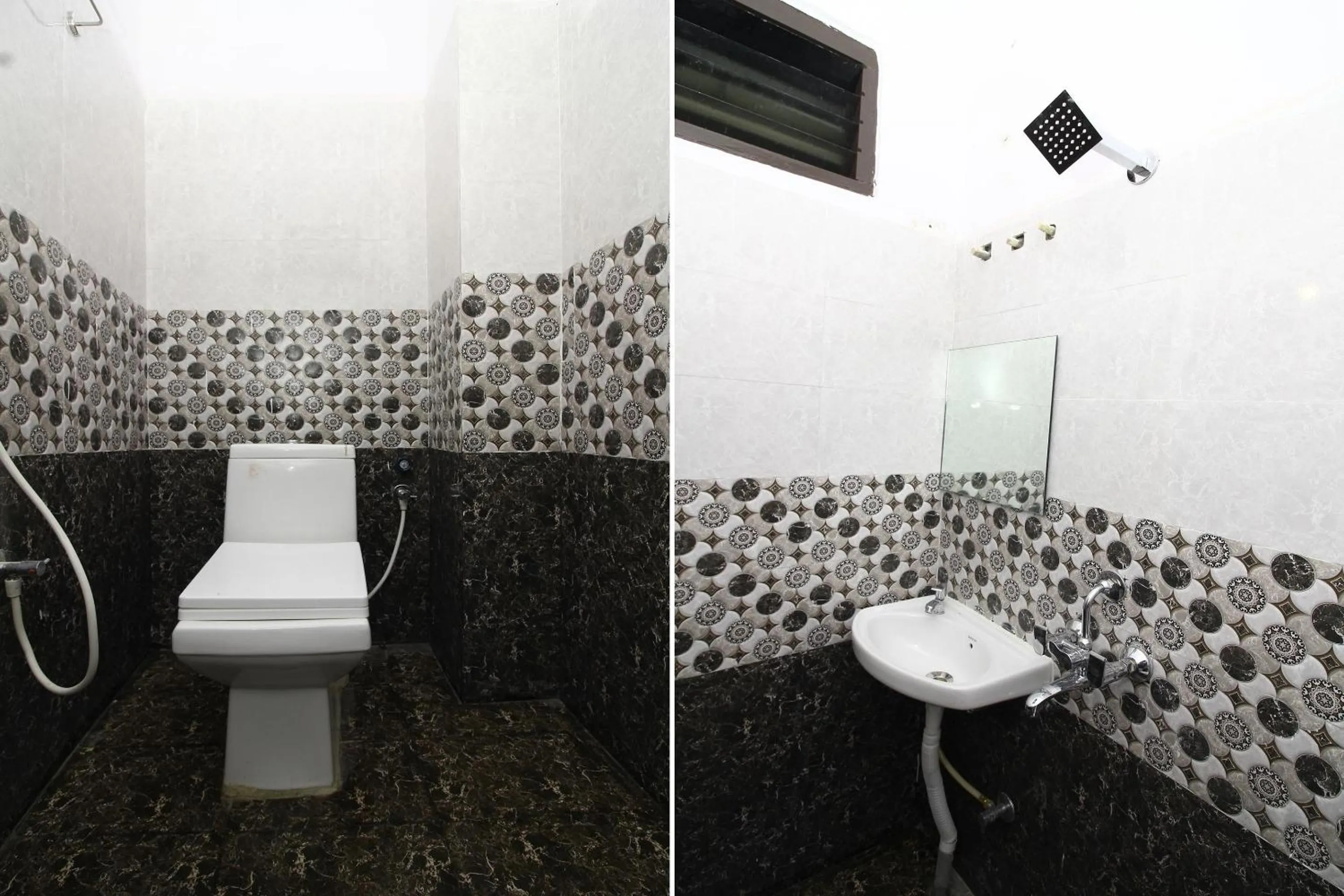 Bathroom in Super Hotel O Nav Bharath Residency