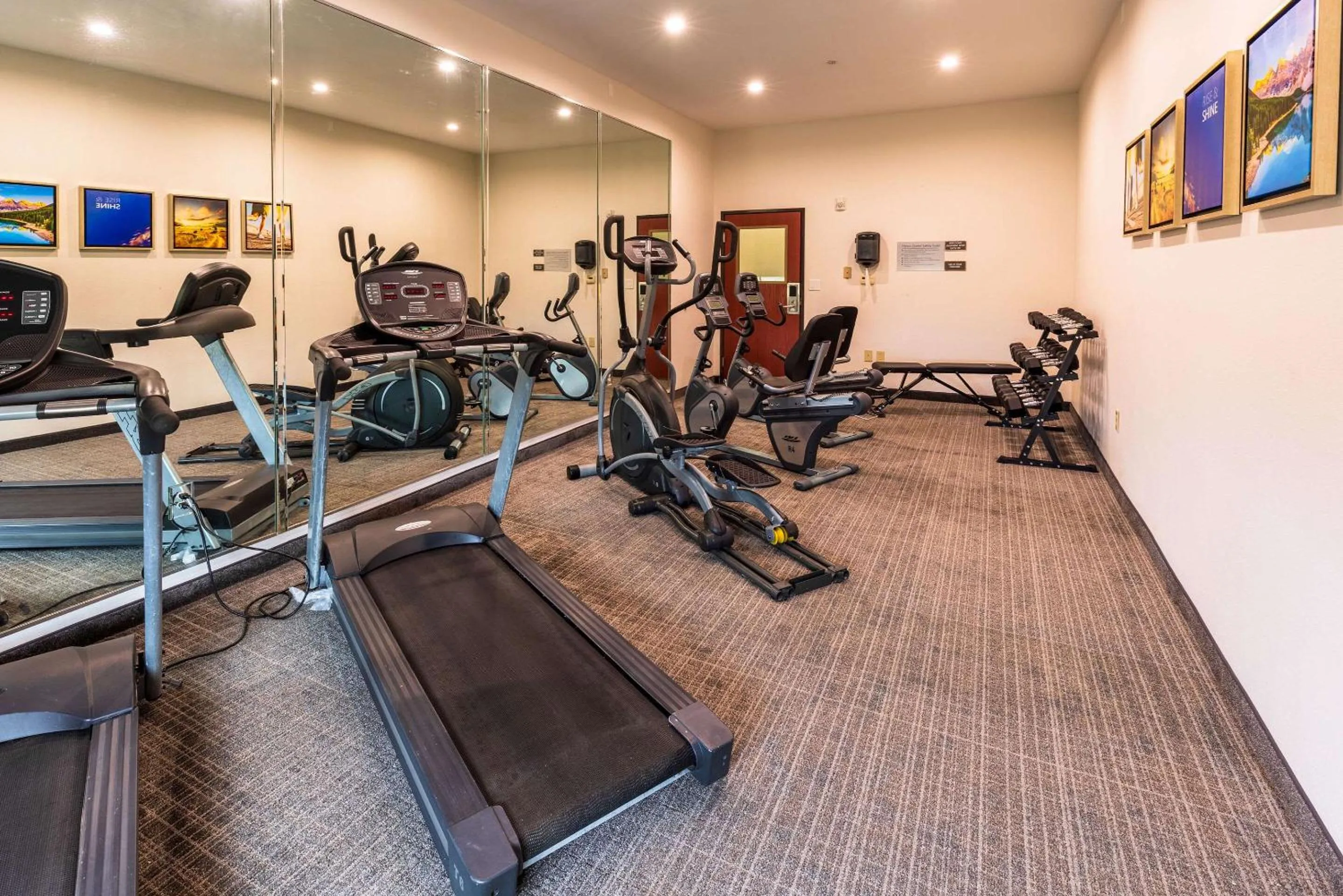 Fitness centre/facilities in Comfort Inn & Suites New Iberia - Avery Island