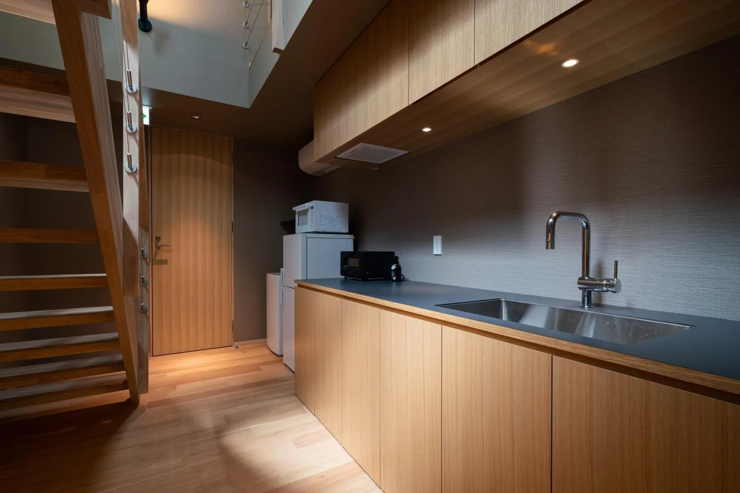 Kitchen or kitchenette in Gunjo no Tsuki