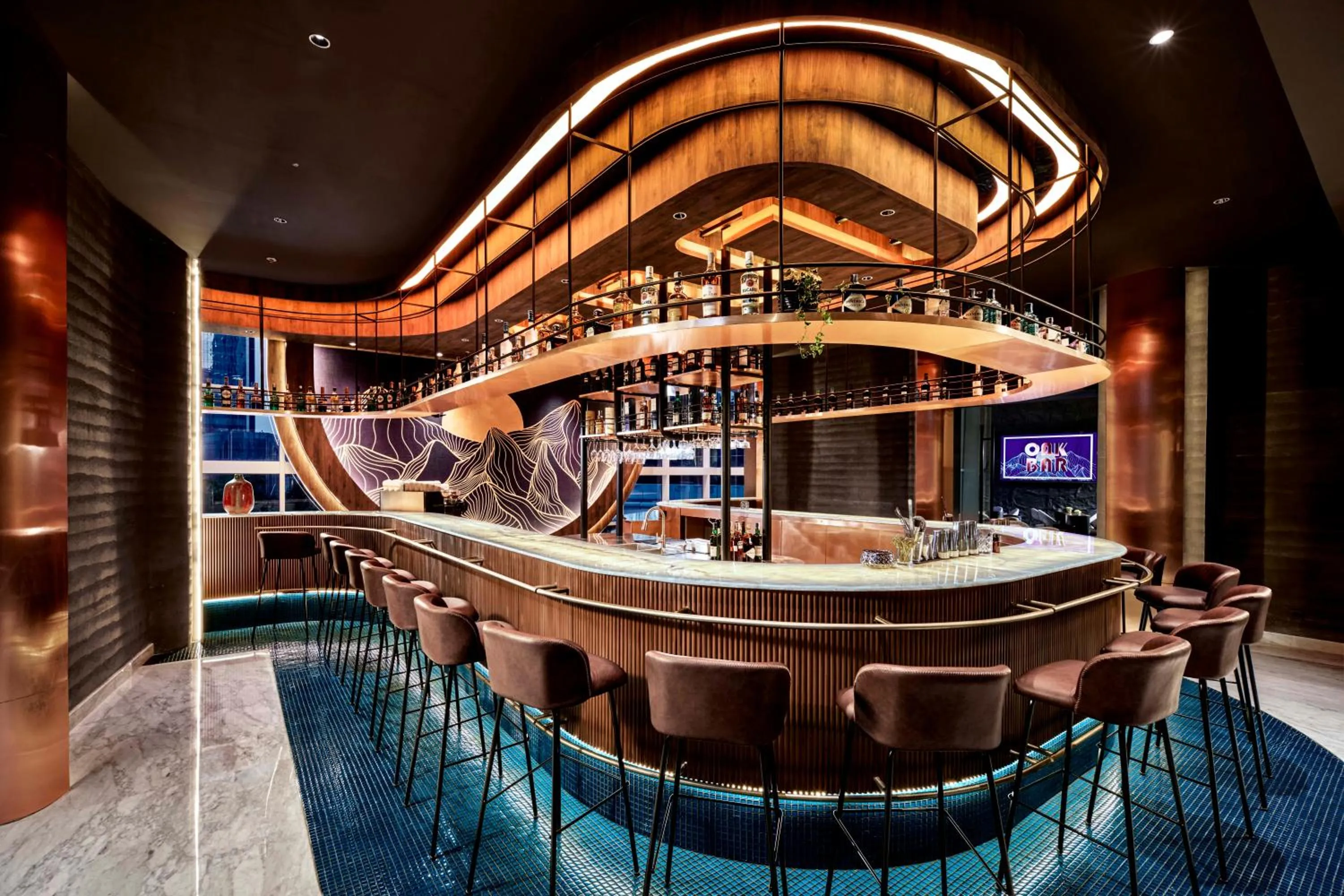 Restaurant/places to eat in Oakwood Premier Cozmo Jakarta