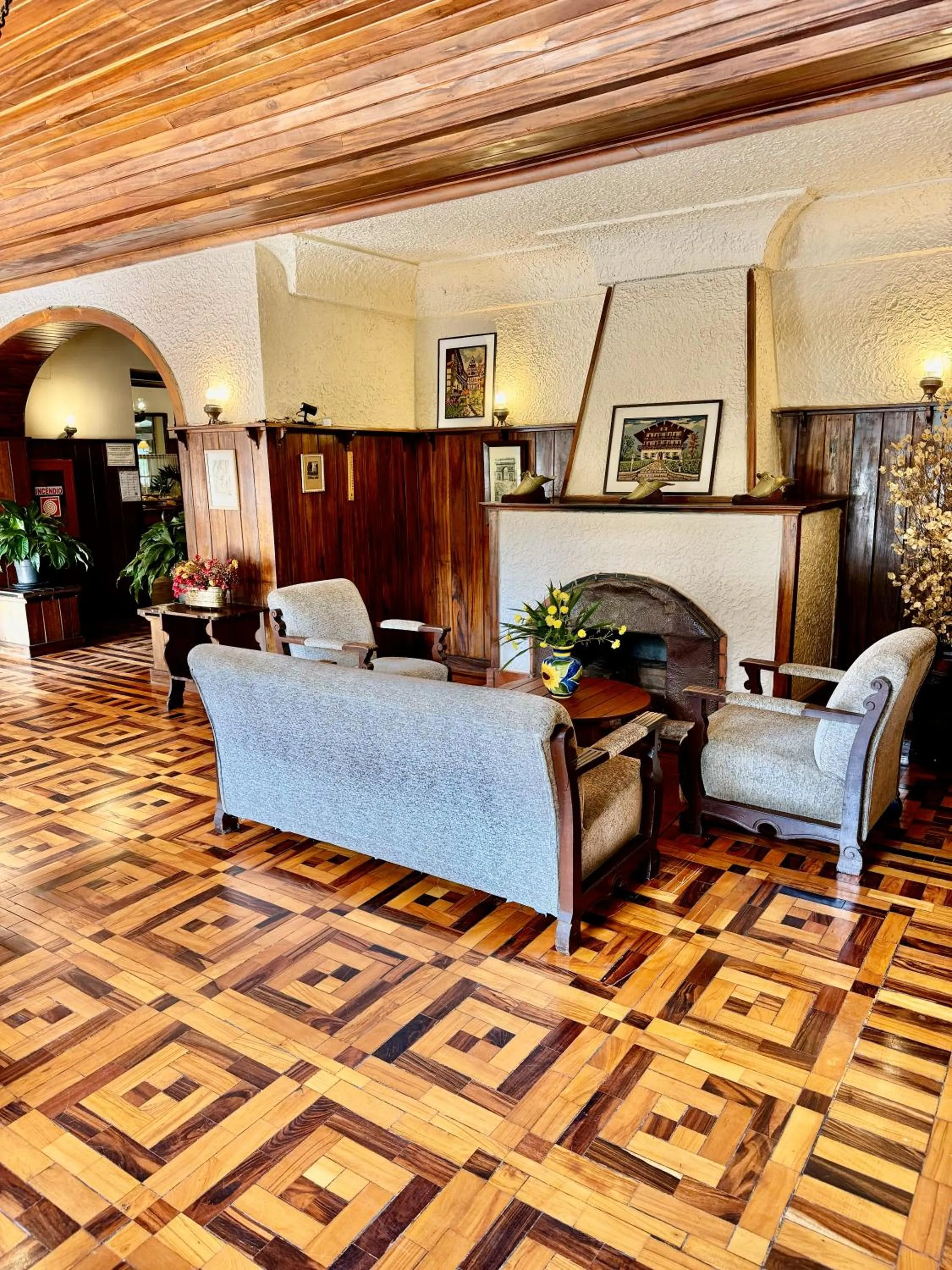 Living room in Hotel Fazenda São Moritz