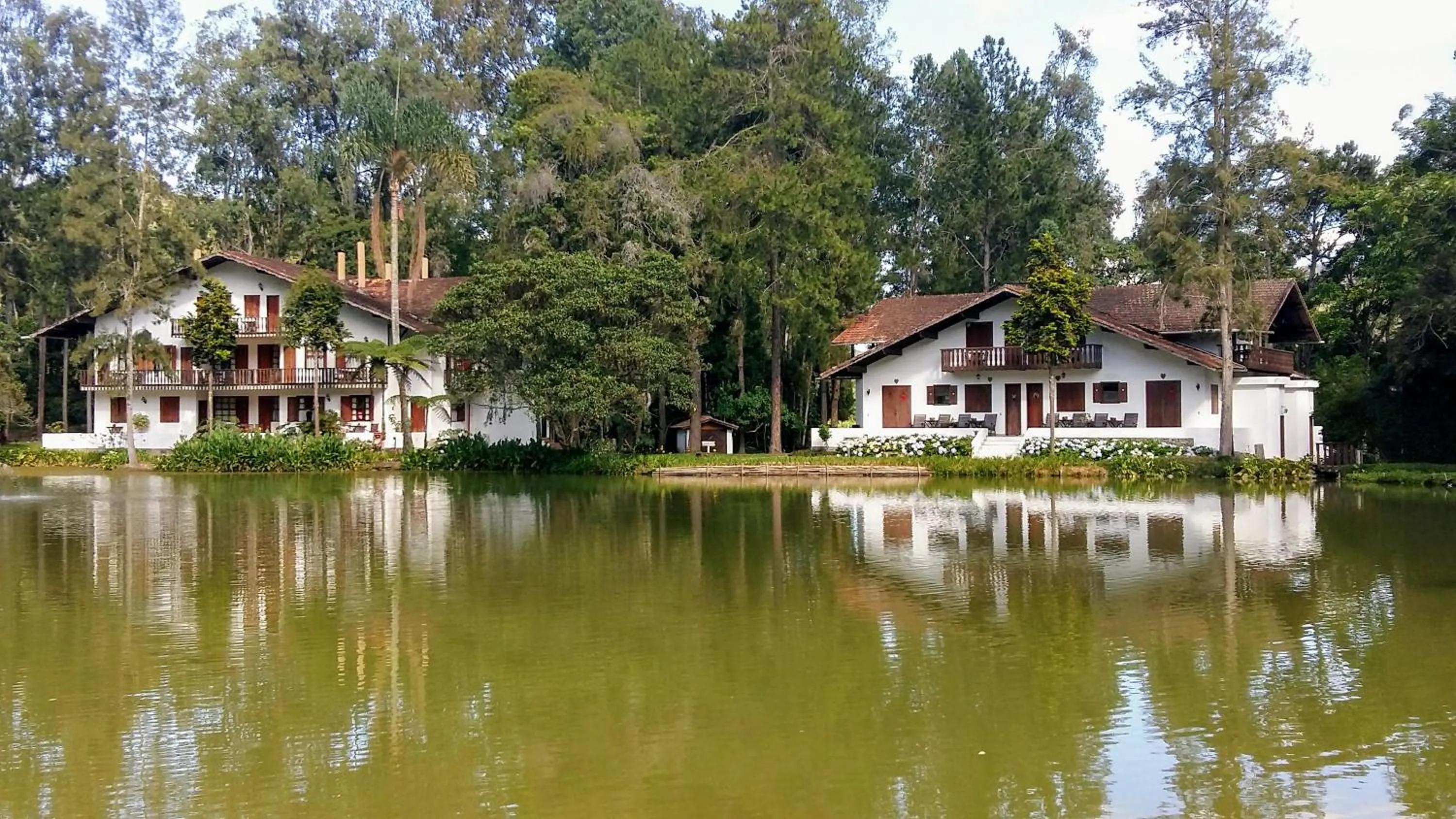Lake view in Hotel Fazenda São Moritz