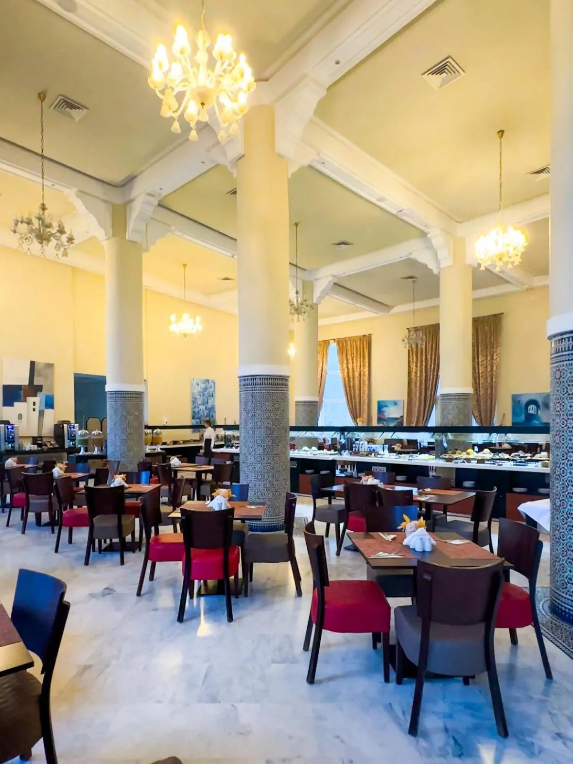 Restaurant/places to eat in Grand Mogador Sea View & Spa