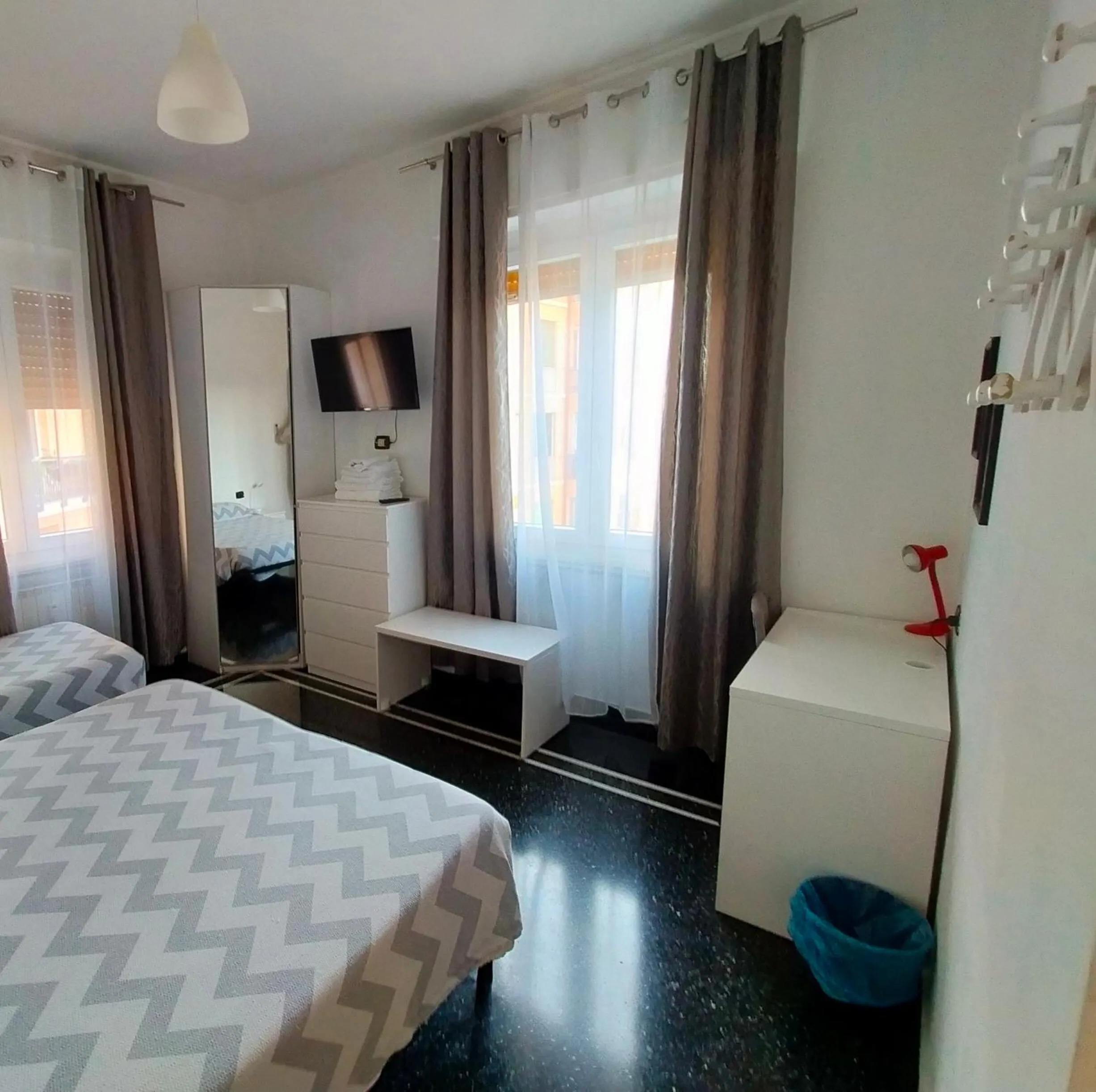 Bed in B&B Gaslini & Mare (anche con uso cucina)