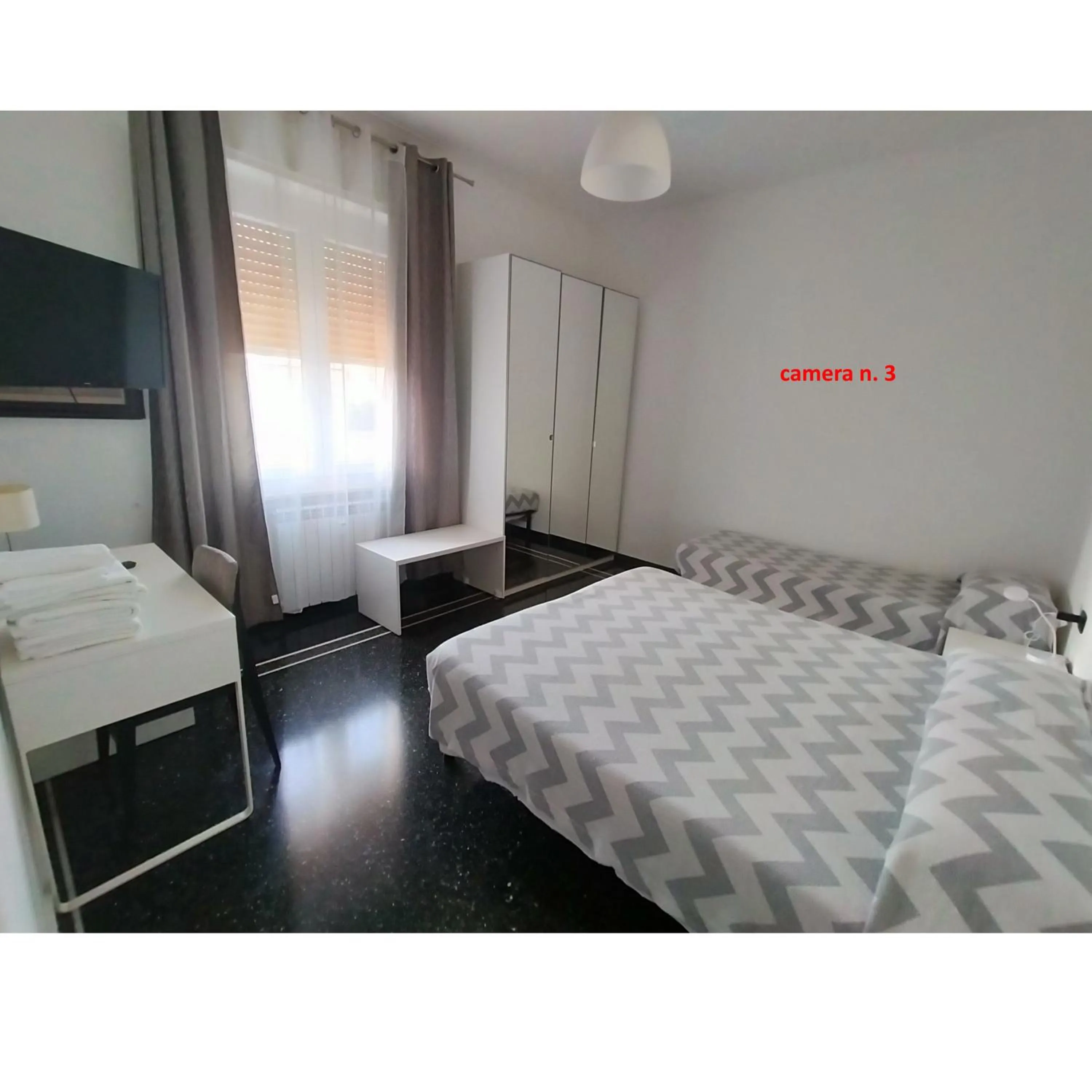 Bed in B&B Gaslini & Mare (anche con uso cucina)