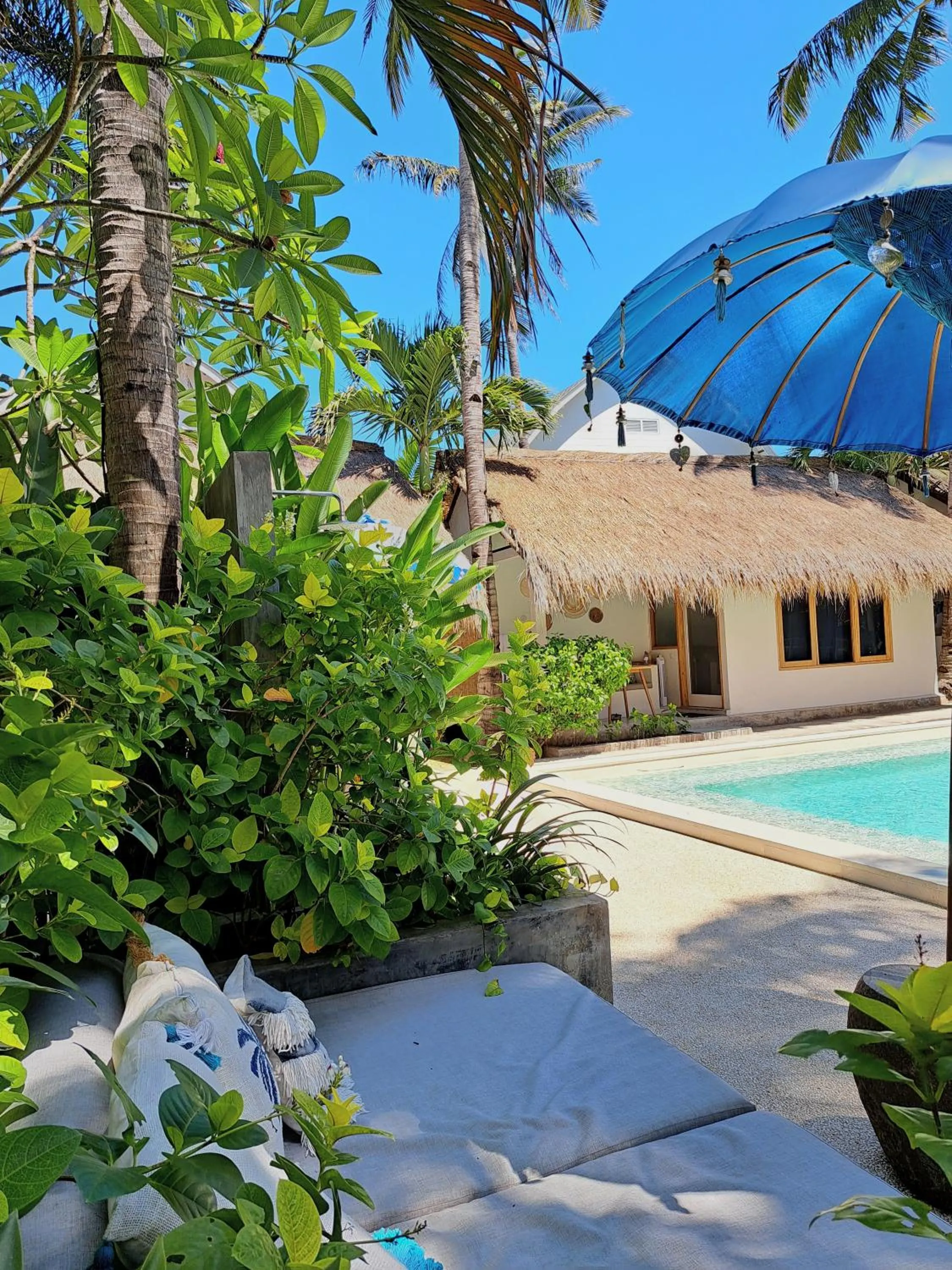 Garden view in Eden Eco Resort