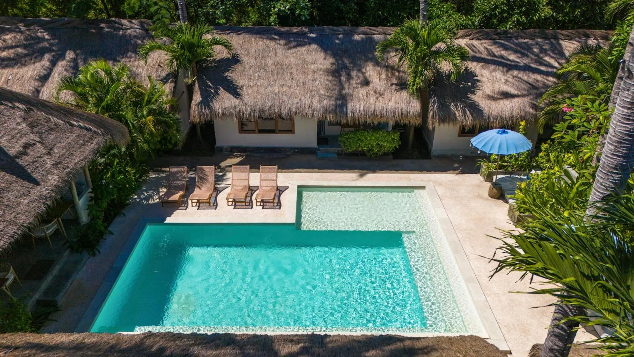 Pool view in Eden Eco Resort