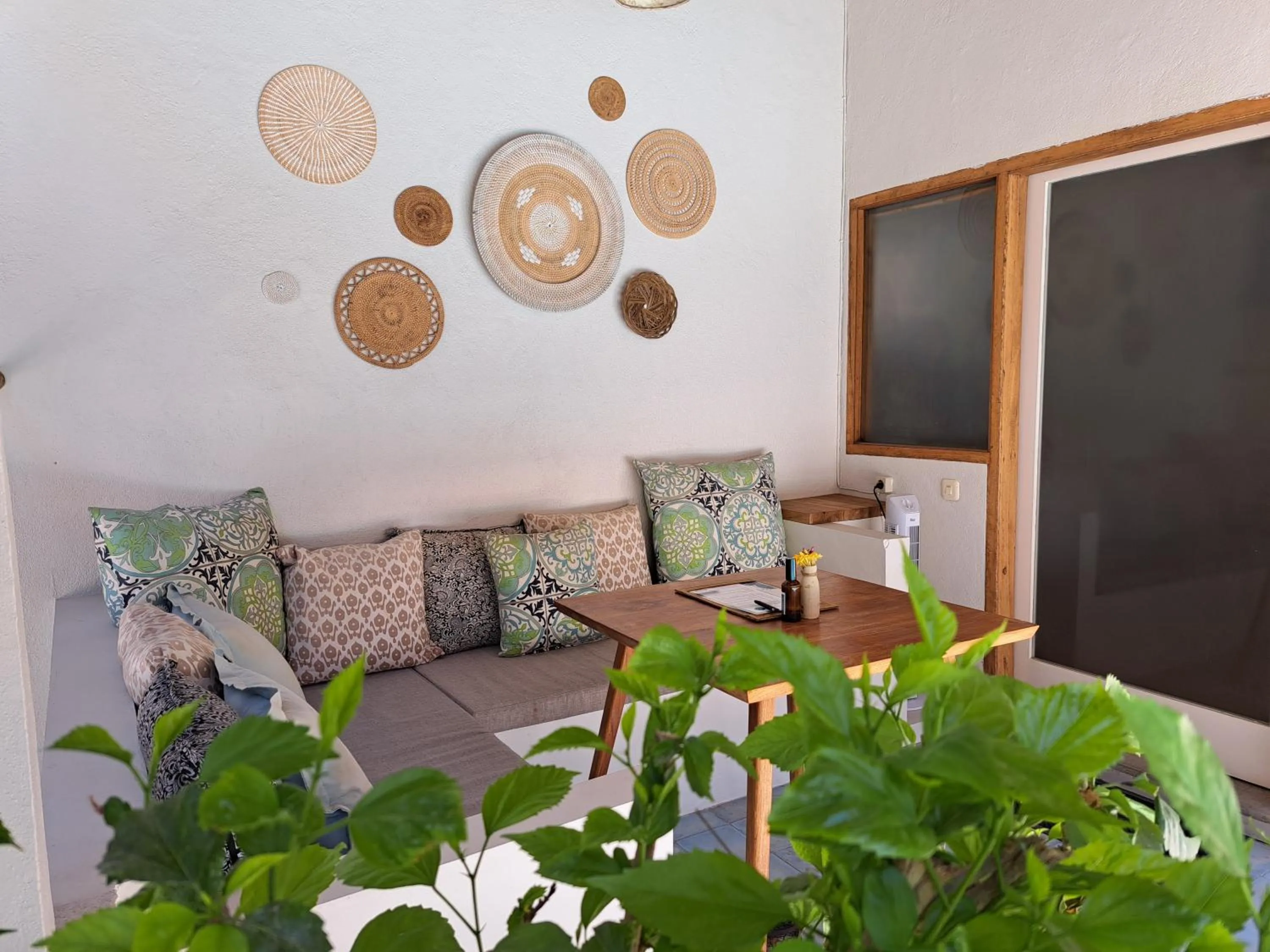 Patio in Eden Eco Resort