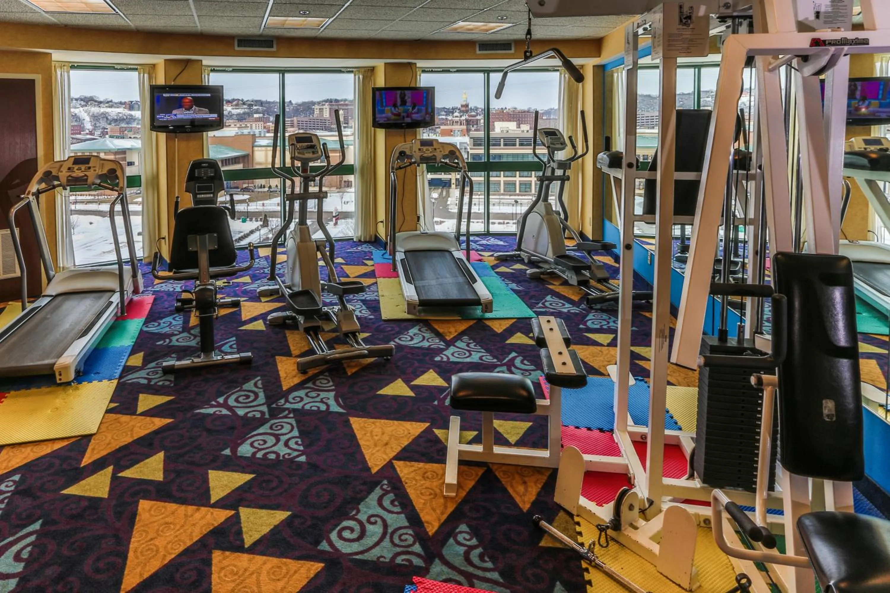 Fitness centre/facilities in Grand Harbor Resort and Waterpark