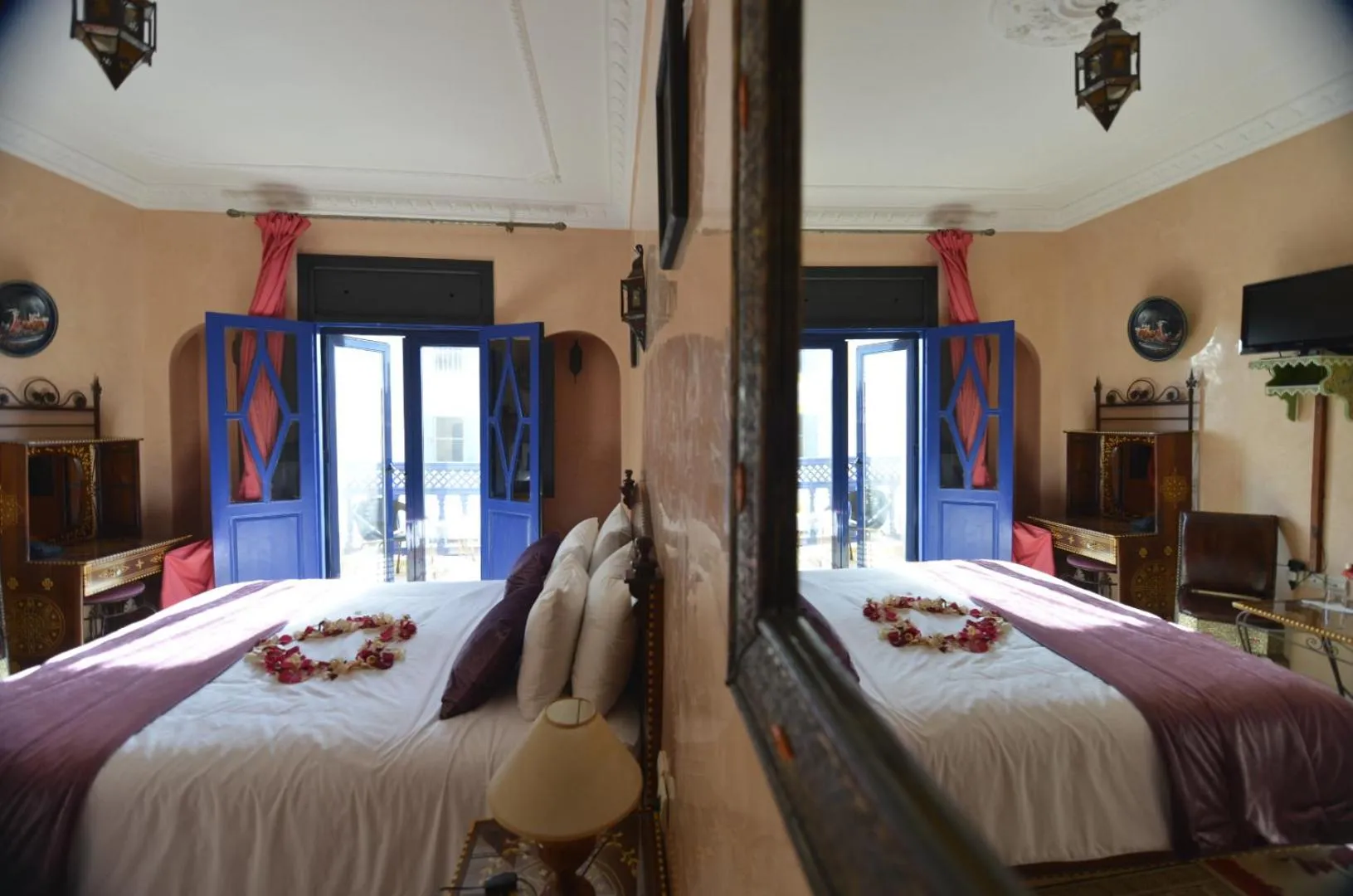 Bed in Essaouira Wind Palace