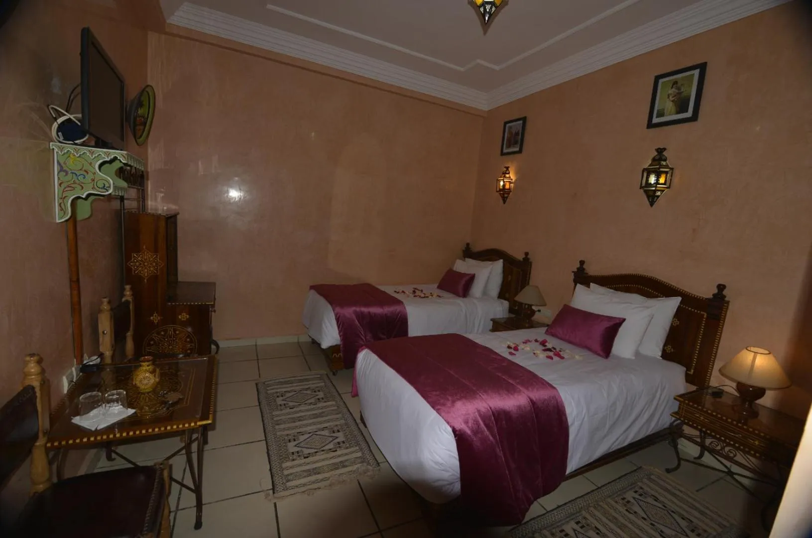 Bed in Essaouira Wind Palace