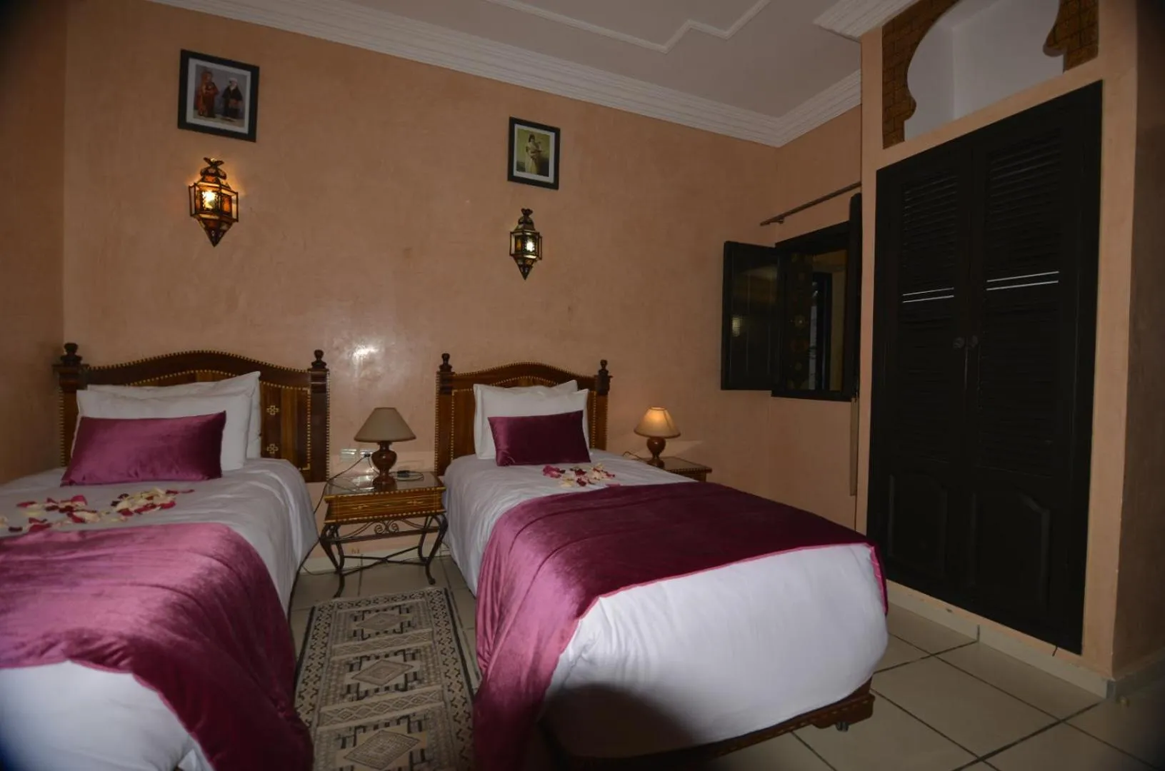 Bed in Essaouira Wind Palace